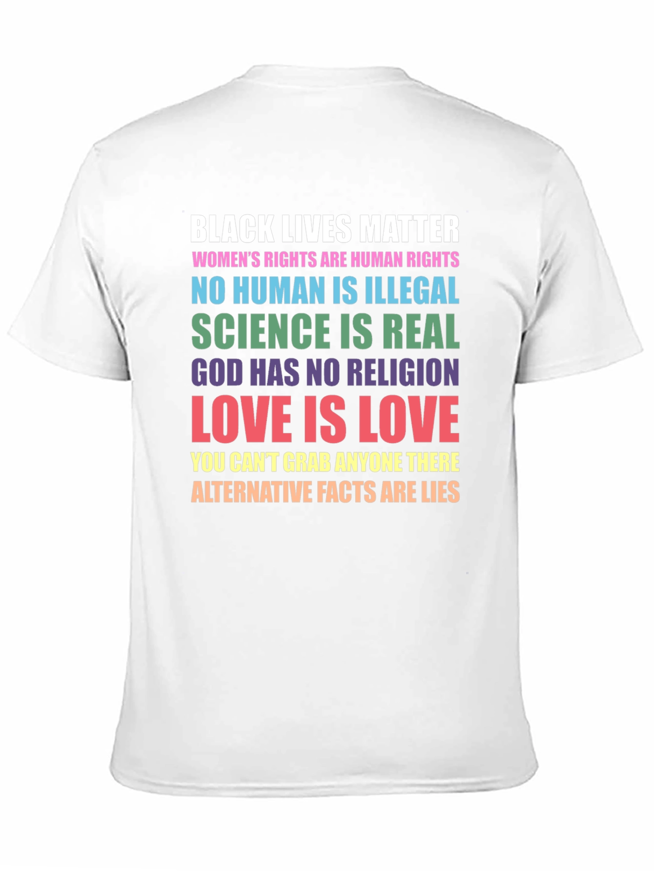 Equality and Justice Statement T-Shirt