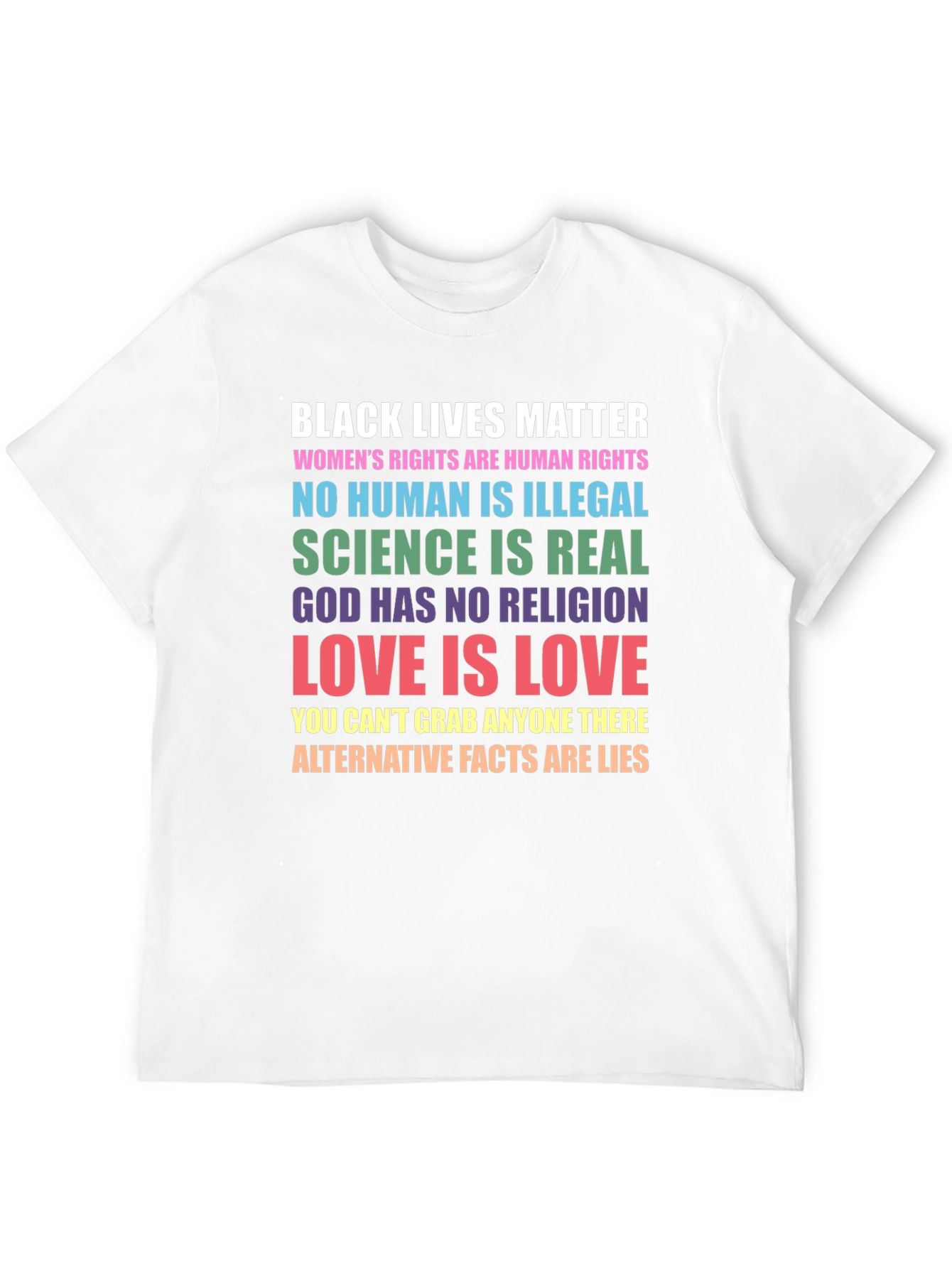 Equality and Justice Statement T-Shirt