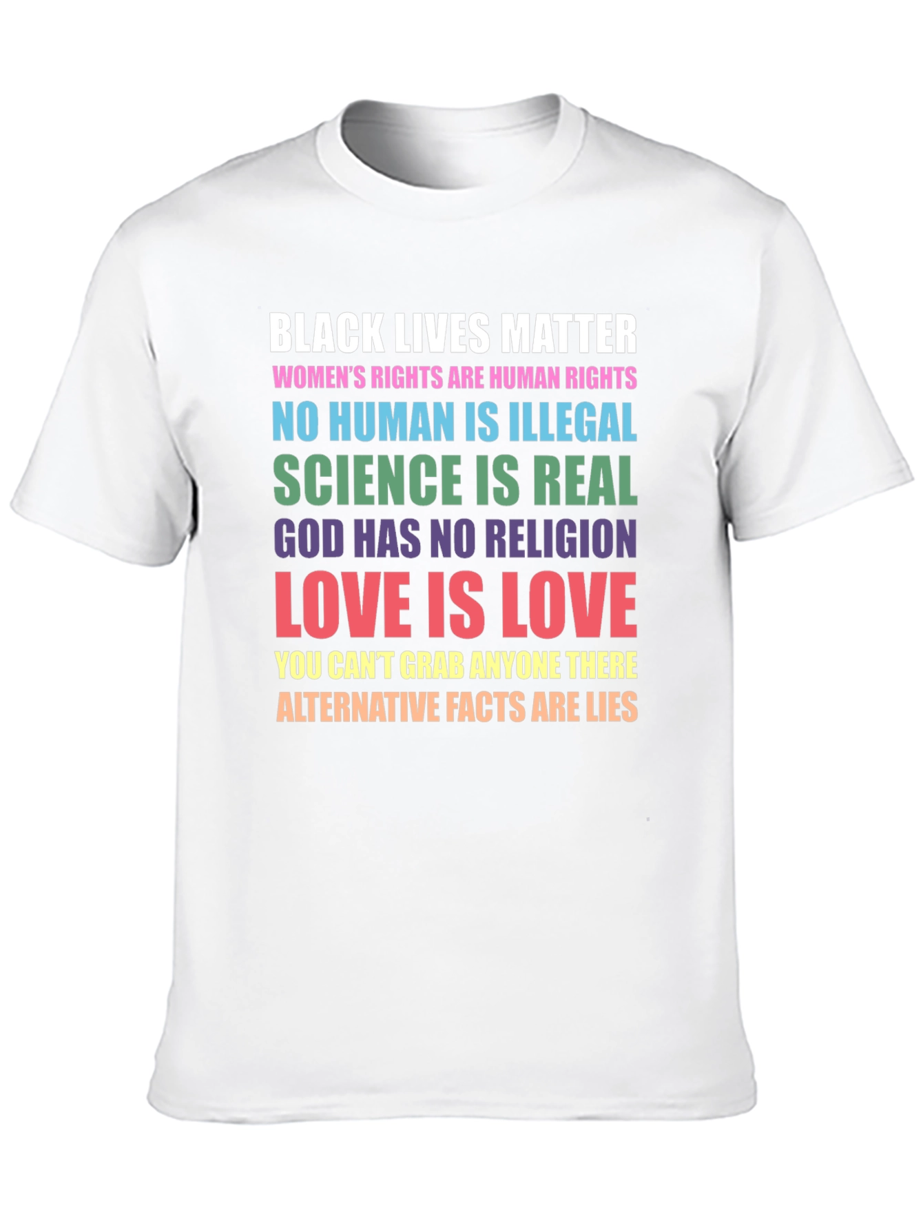 Equality and Justice Statement T-Shirt