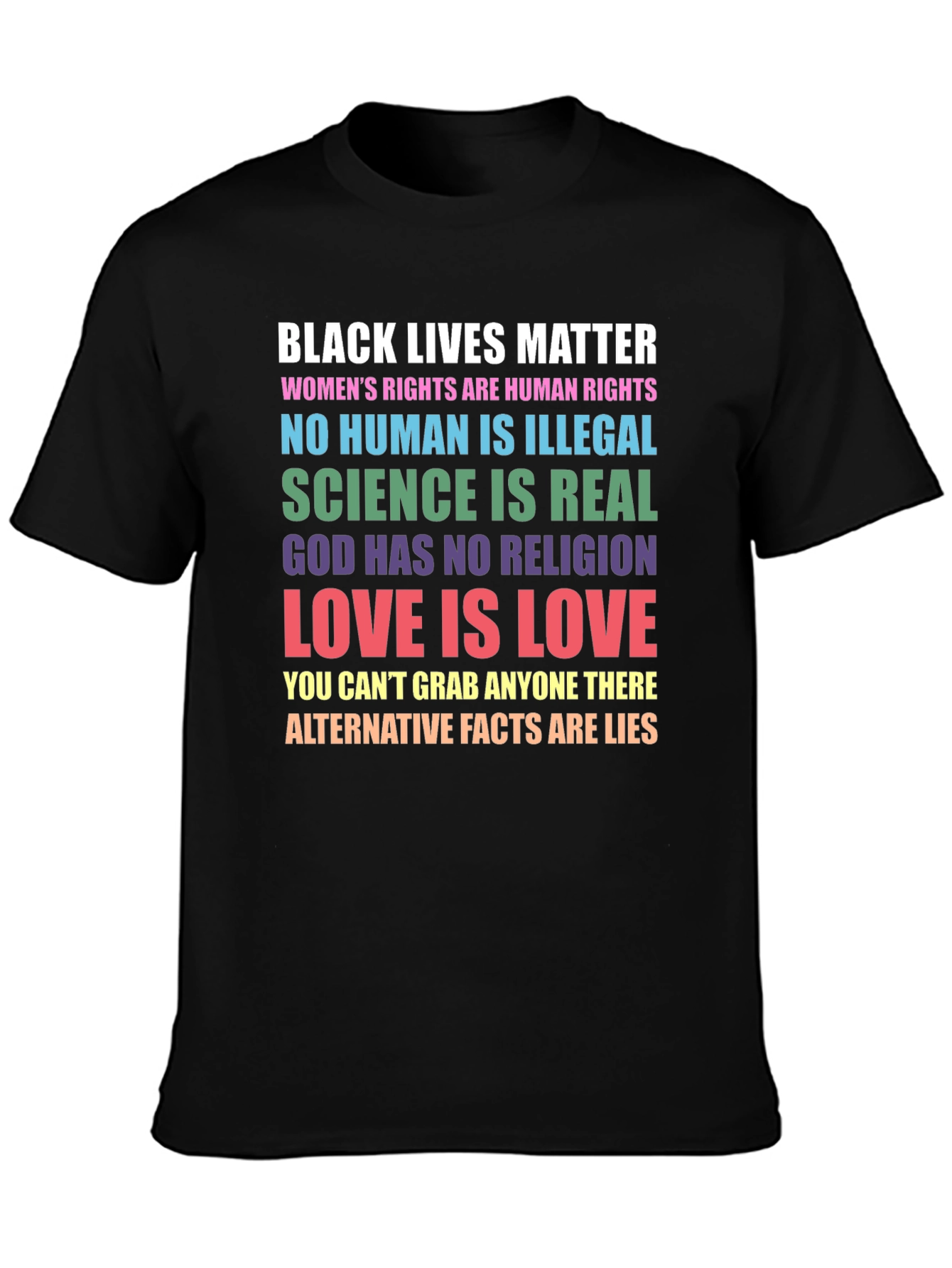 Equality and Justice Statement T-Shirt