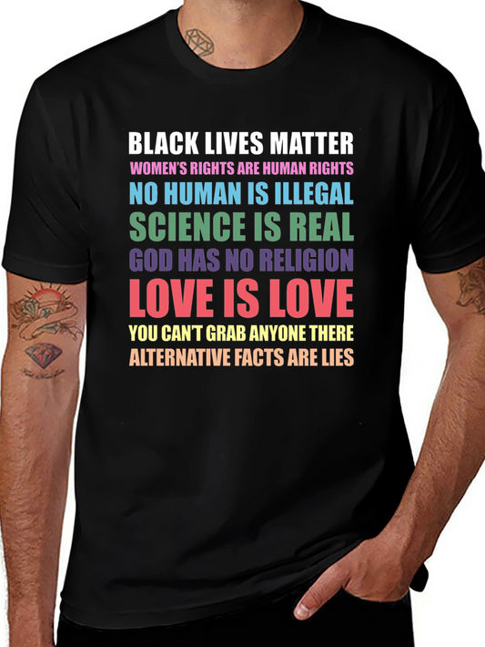 Equality and Justice Statement T-Shirt