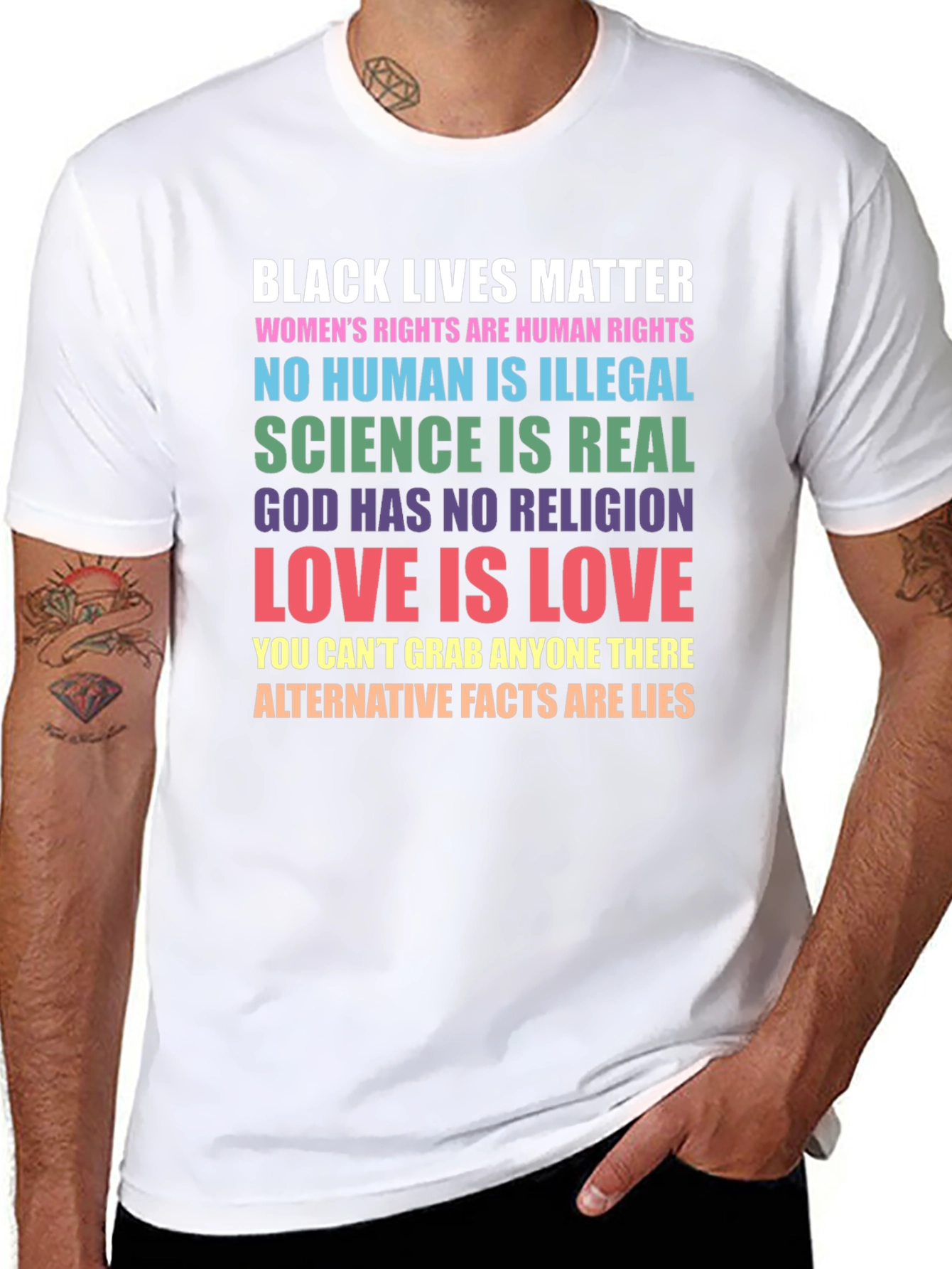 Equality and Justice Statement T-Shirt