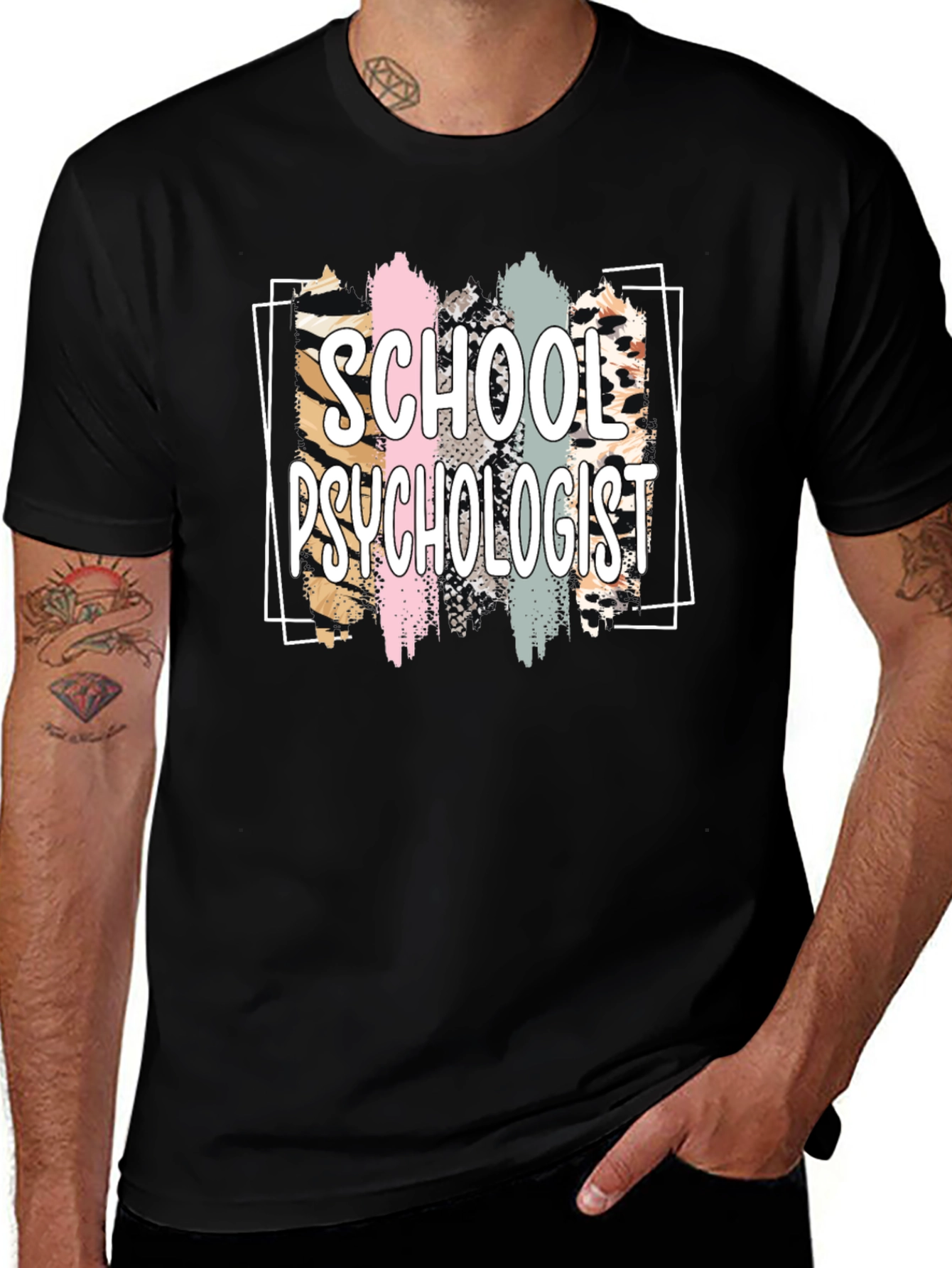 School Psychologist Graphic T-Shirt