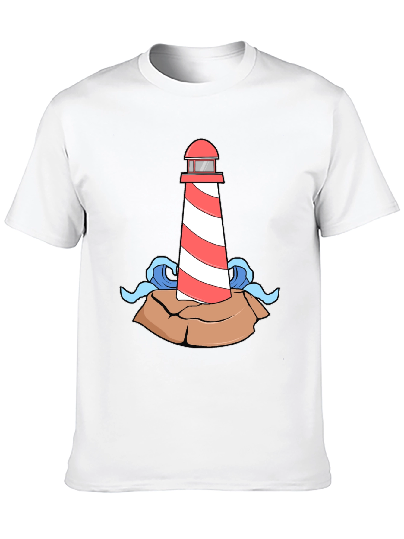 Lighthouse Graphic Print Tee