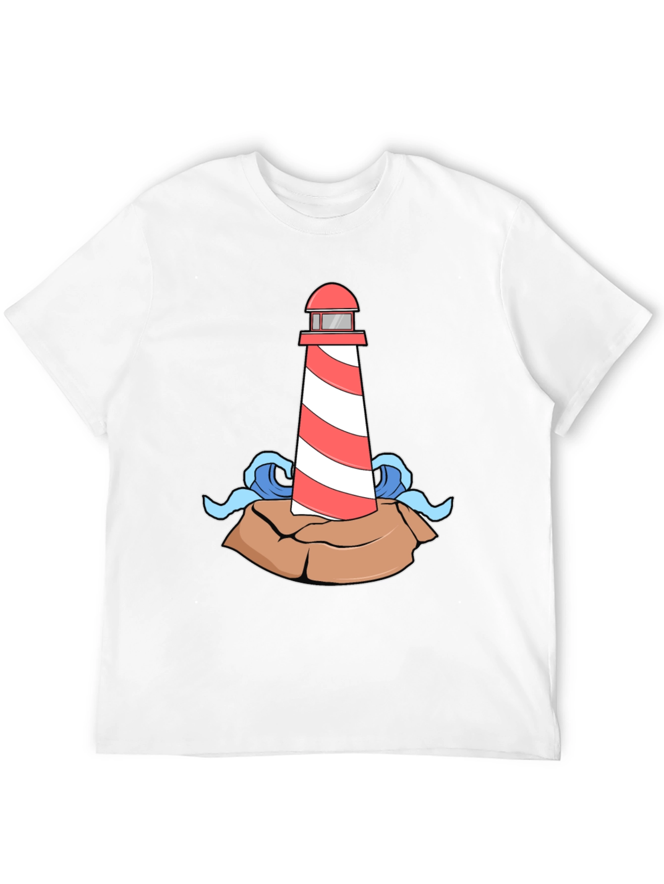 Lighthouse Graphic Print Tee