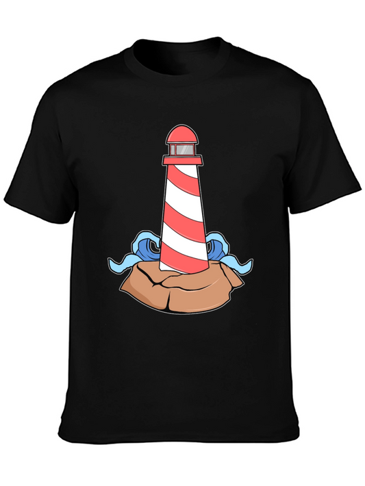 Lighthouse Graphic Print Tee