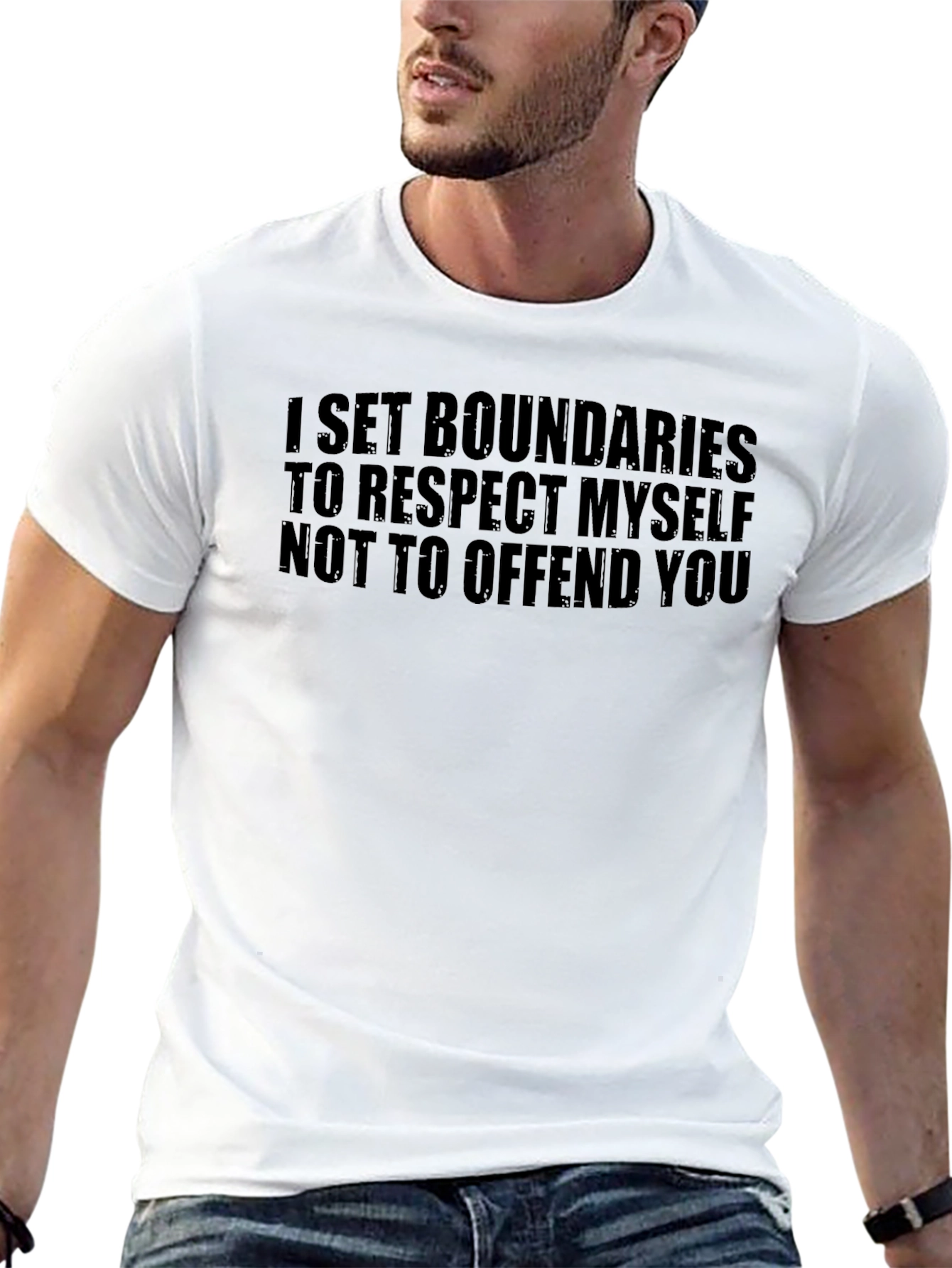 Boundaries Respect T-Shirt - Assertive Statement Tee