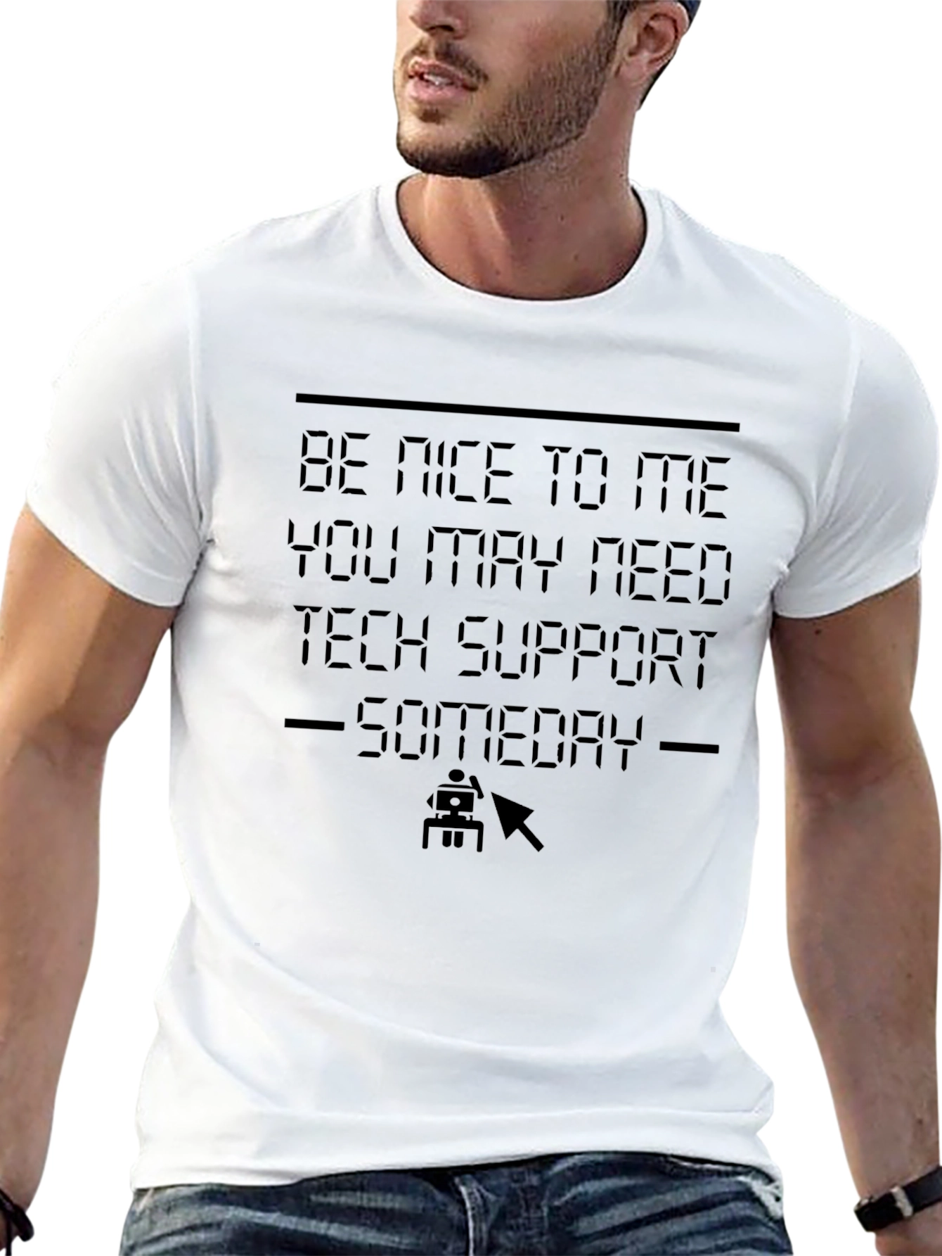 Be Nice to Me Tech Support T-Shirt