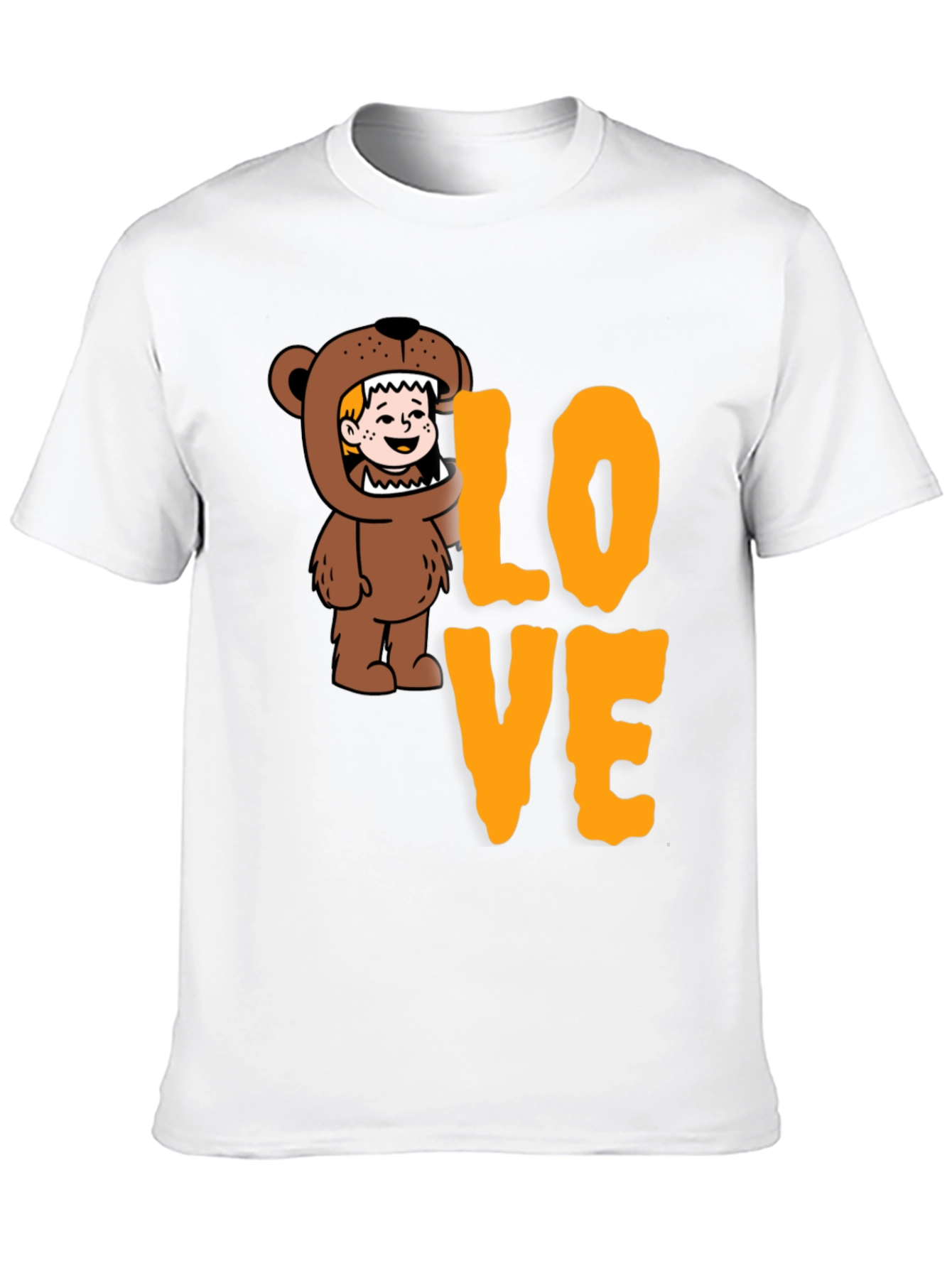 Bear Costume LOVE Graphic T-Shirt