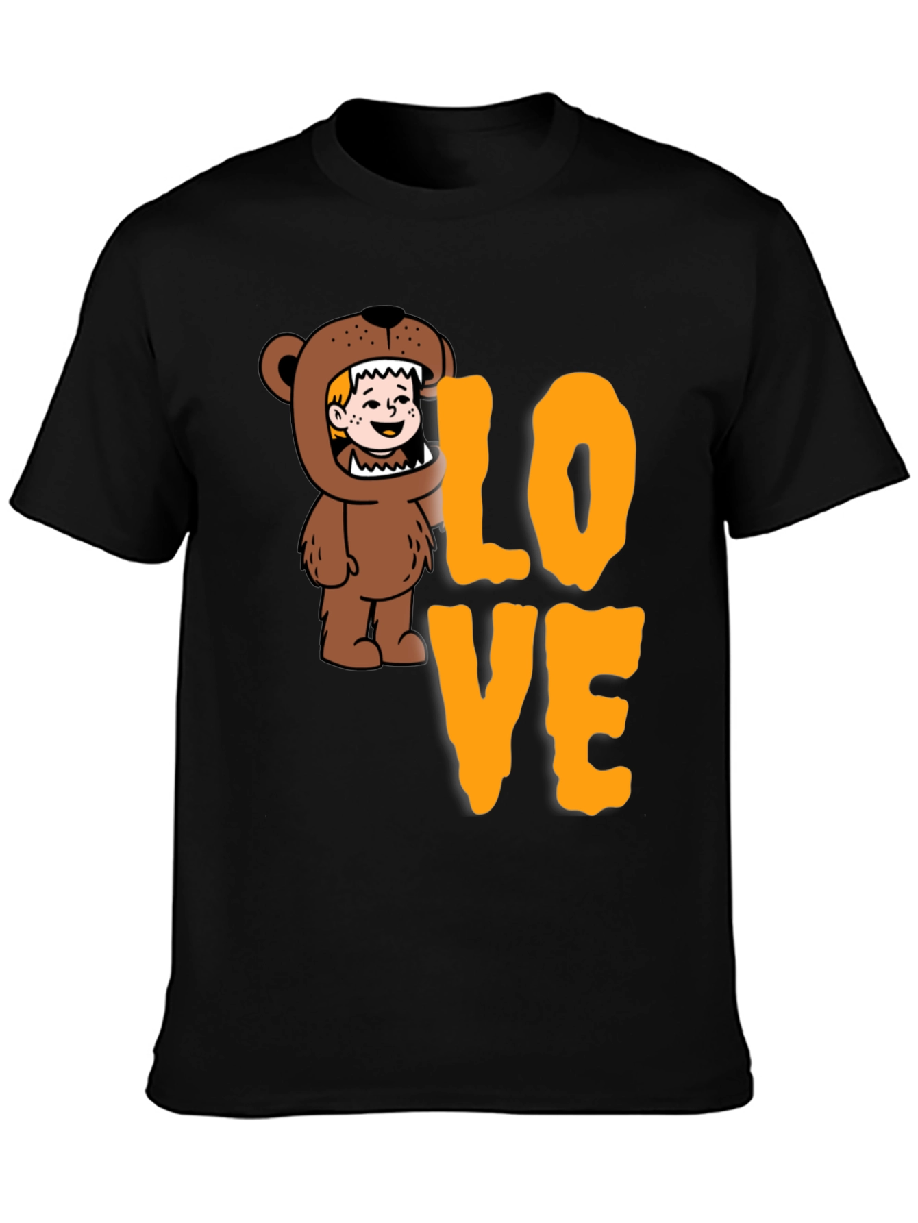 Bear Costume LOVE Graphic T-Shirt