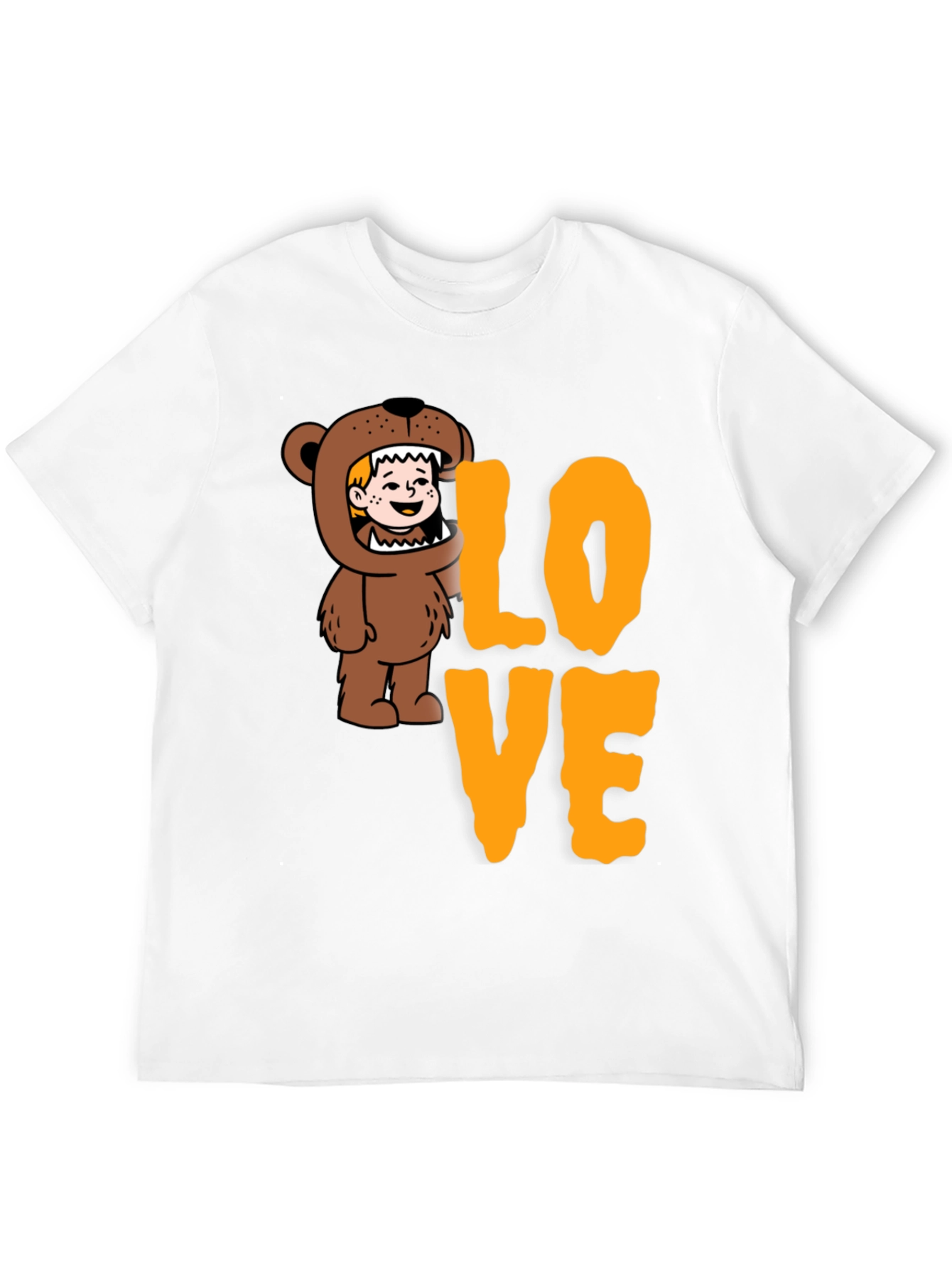 Bear Costume LOVE Graphic T-Shirt