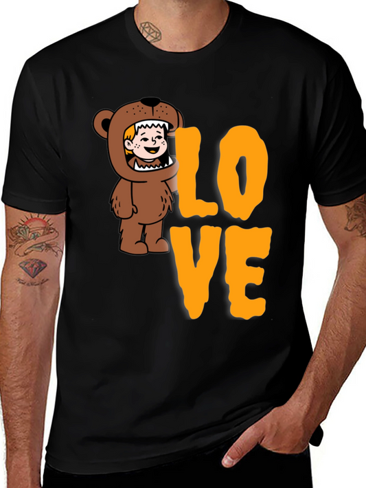 Bear Costume LOVE Graphic T-Shirt
