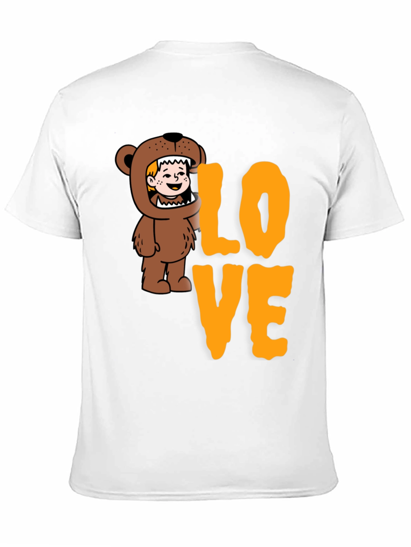 Bear Costume LOVE Graphic T-Shirt