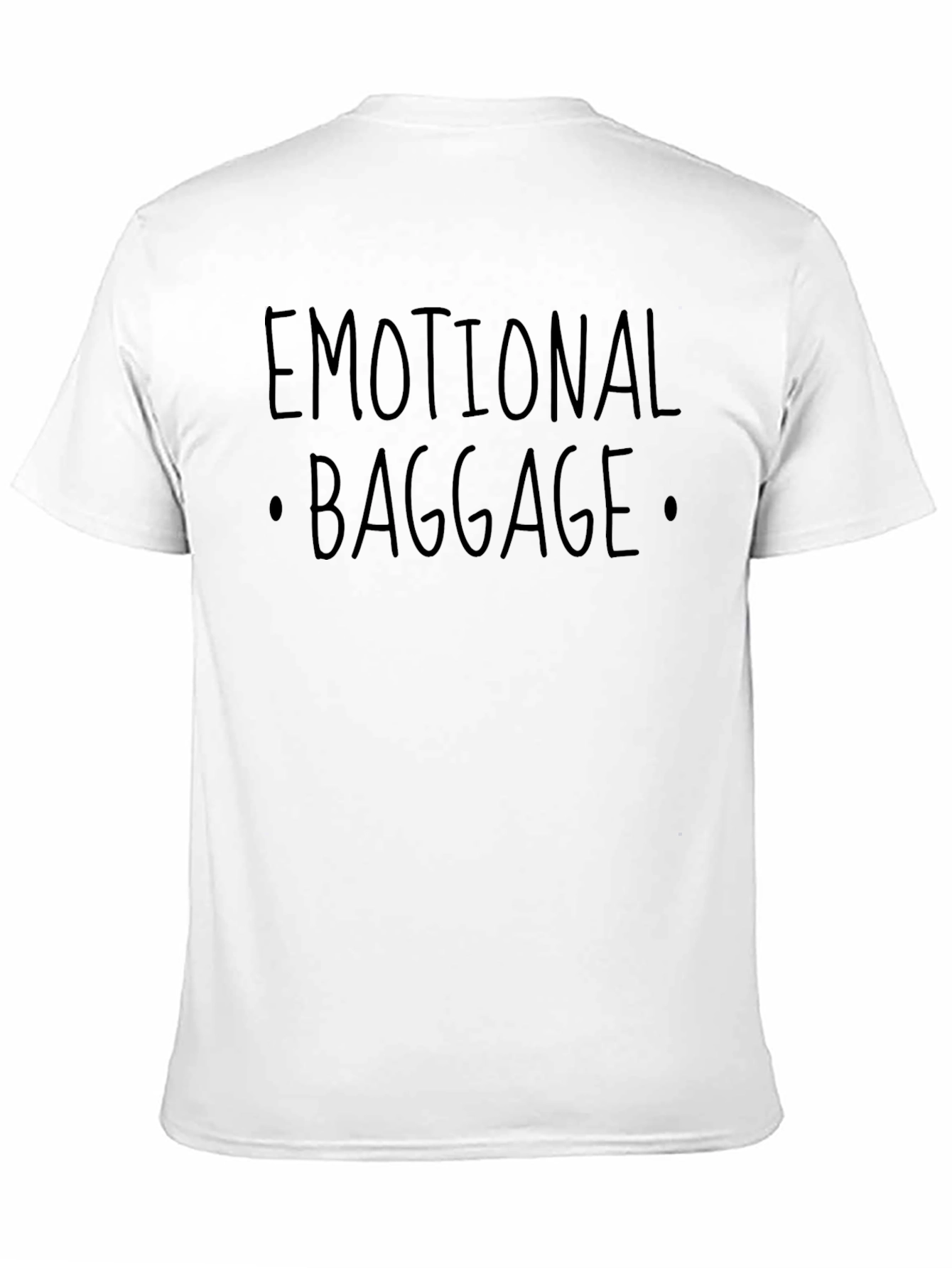 Emotional Baggage Graphic Tee - Black