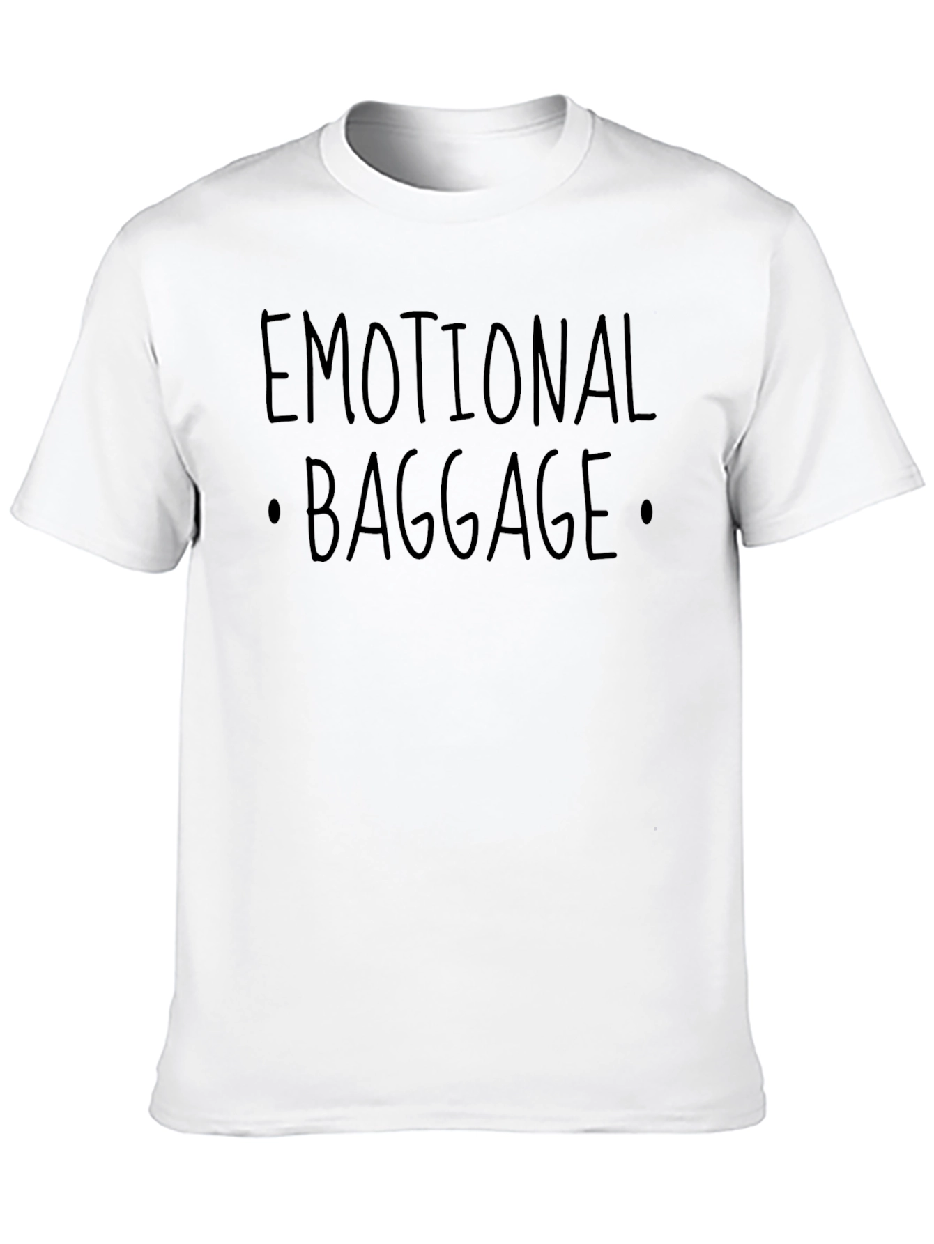 Emotional Baggage Graphic Tee - Black