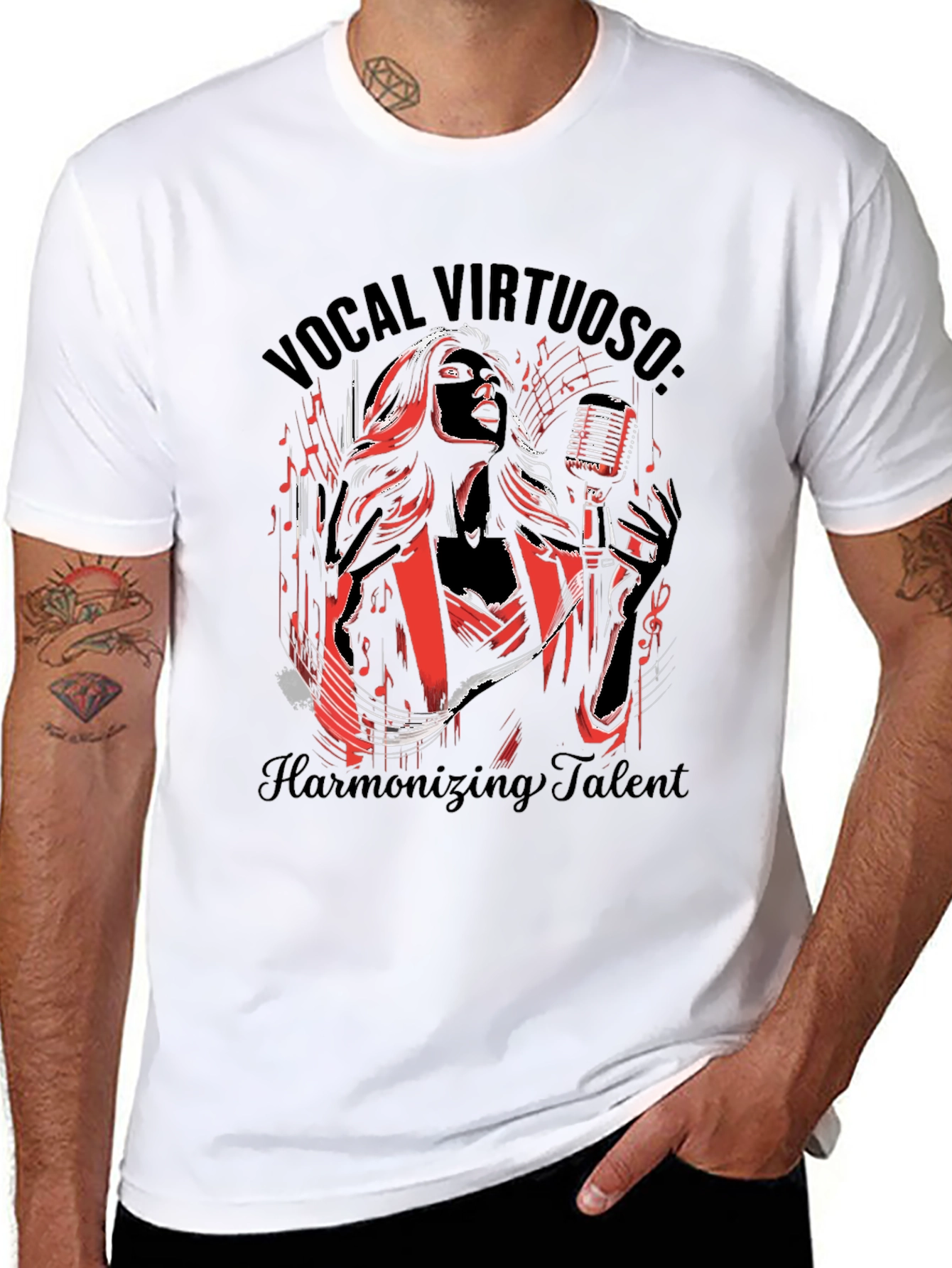 Vocal Virtuoso Graphic Print T-Shirt
