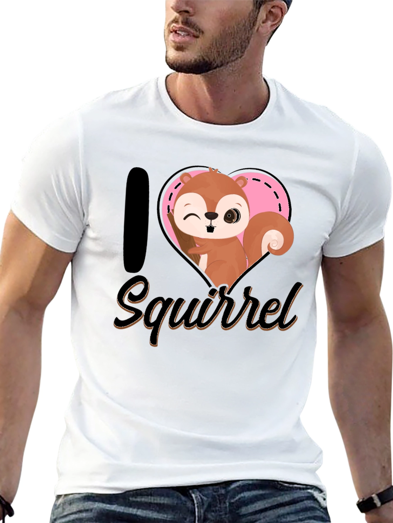 I Love Squirrel T-Shirt