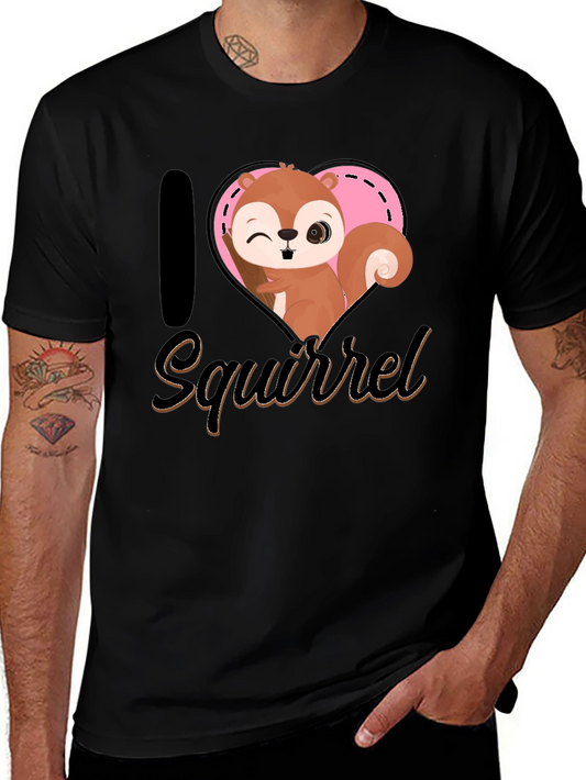 I Love Squirrel T-Shirt