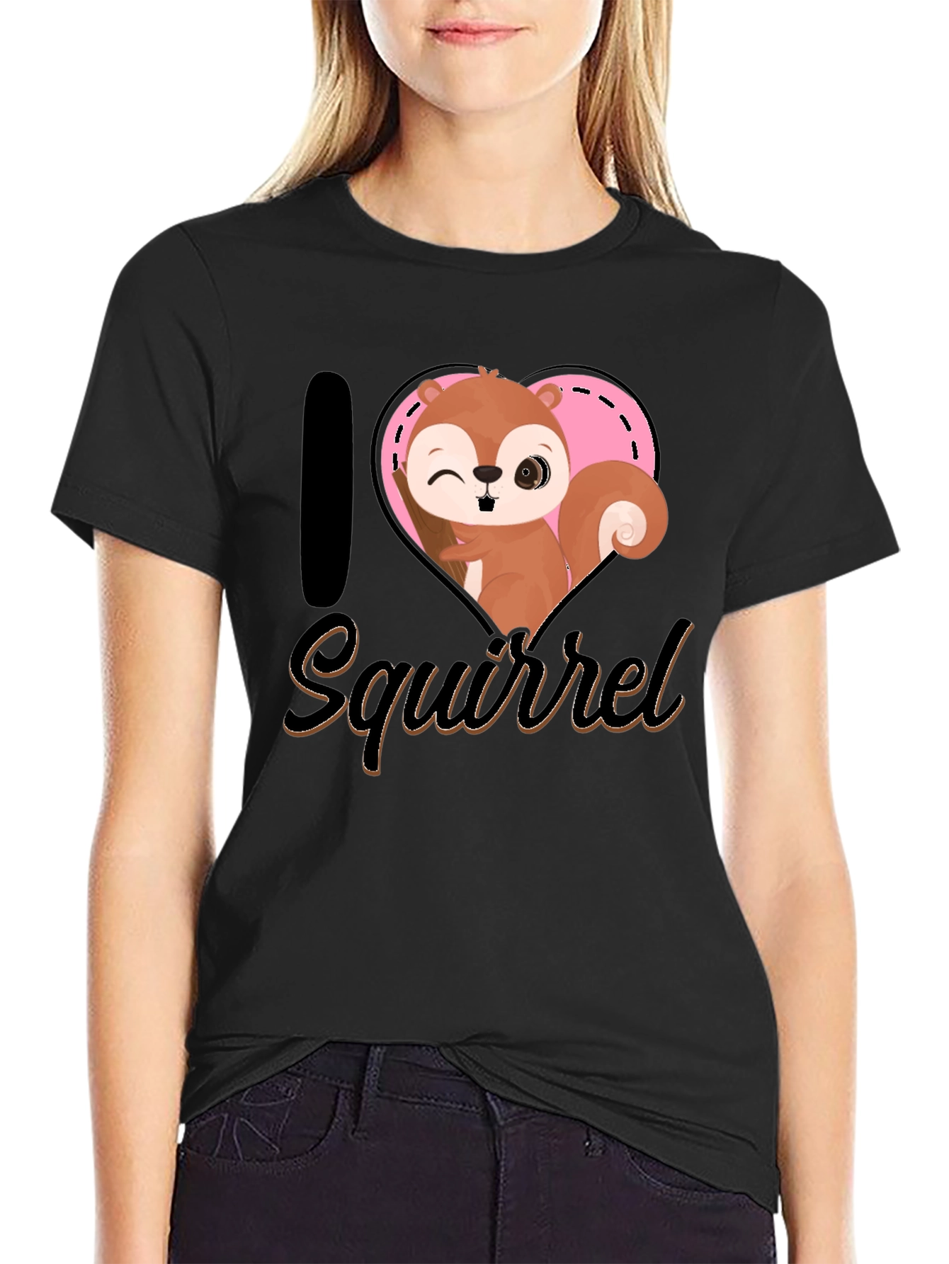 I Love Squirrel T-Shirt