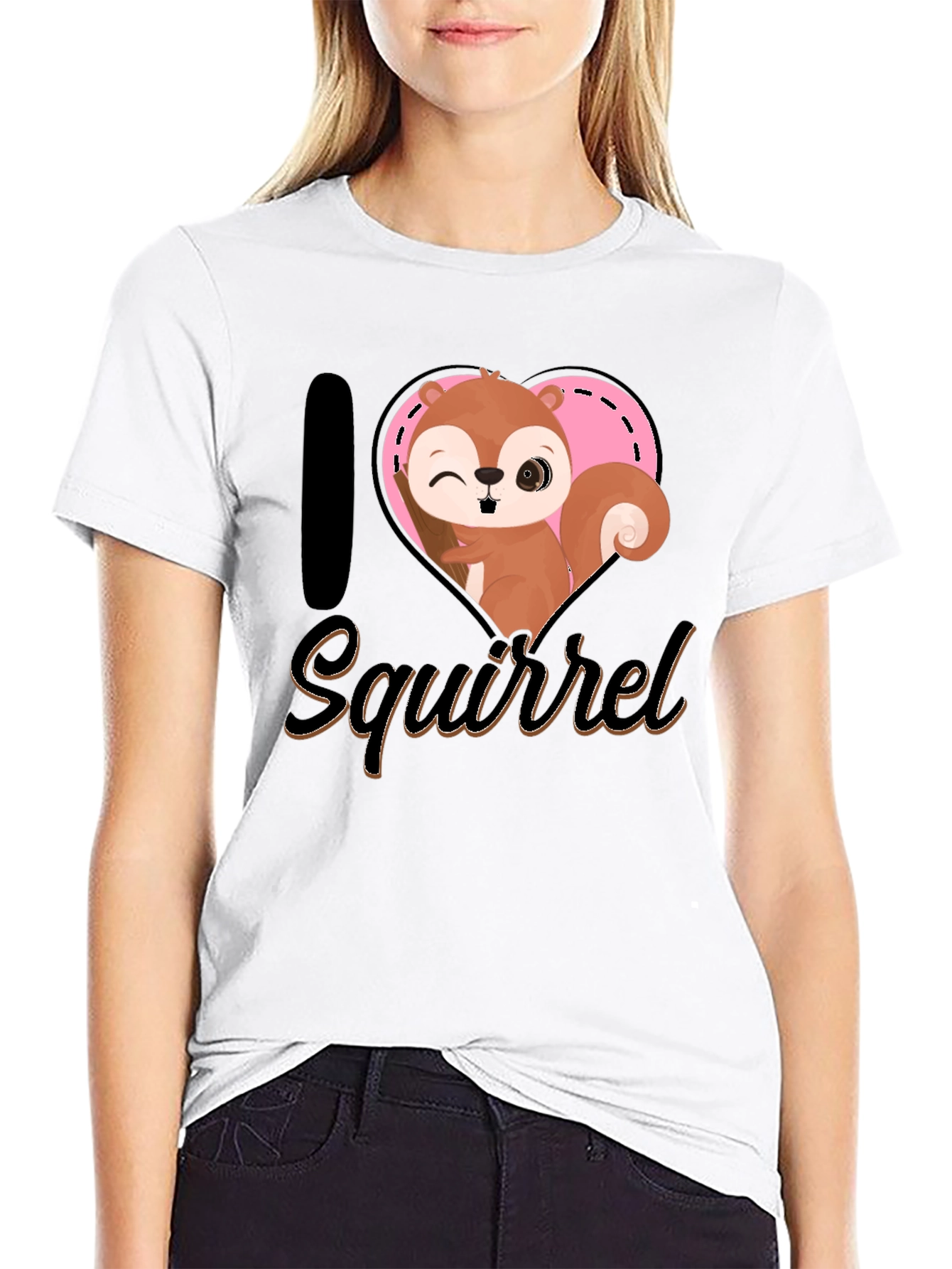 I Love Squirrel T-Shirt