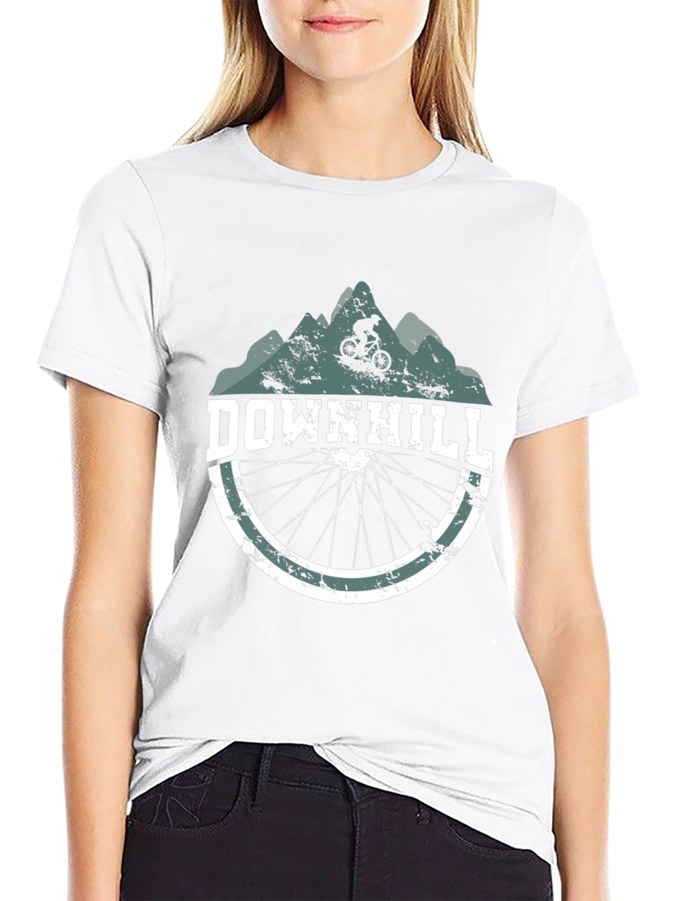 Downhill Mountain Biking T-Shirt