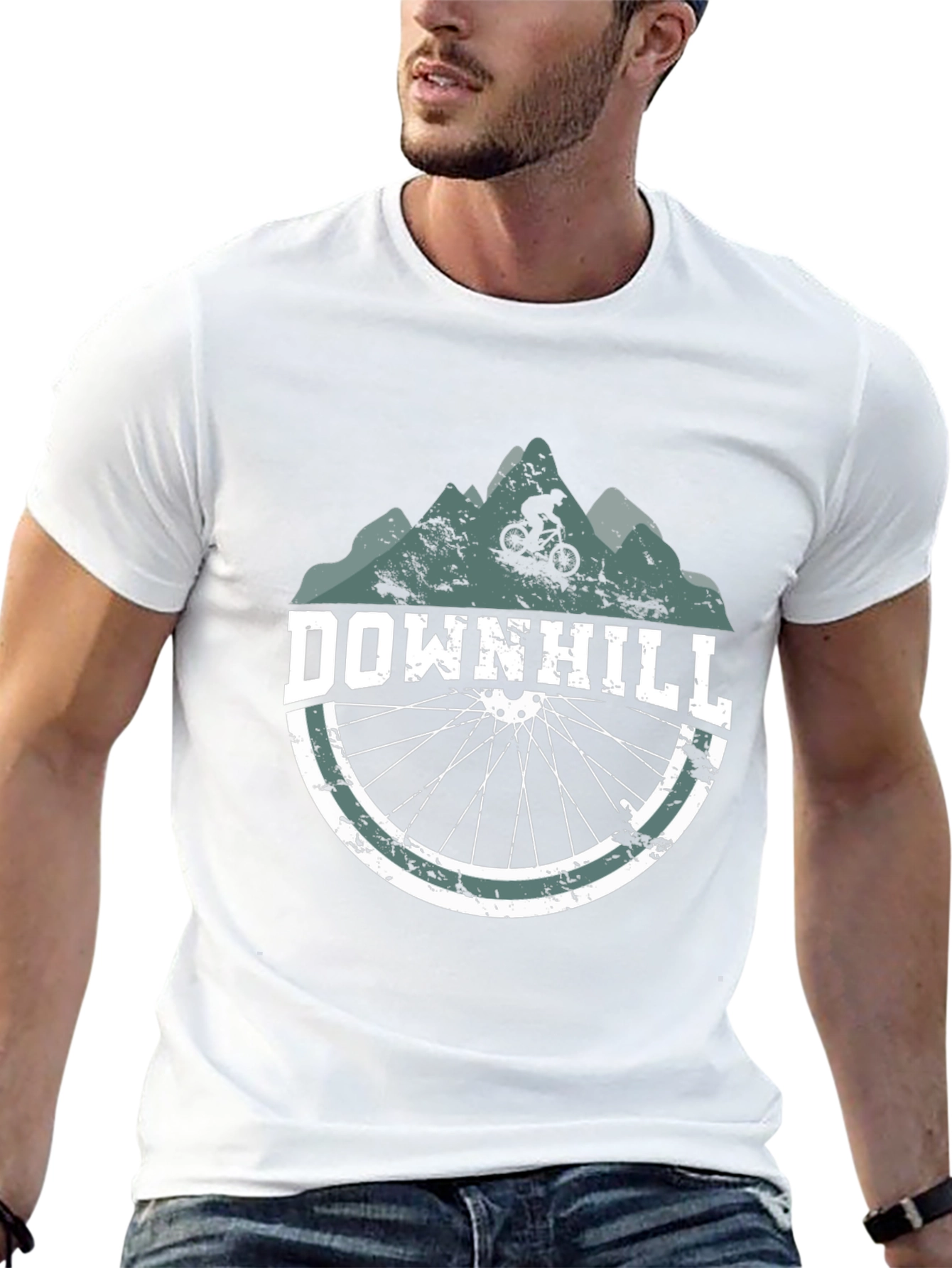 Downhill Mountain Biking T-Shirt