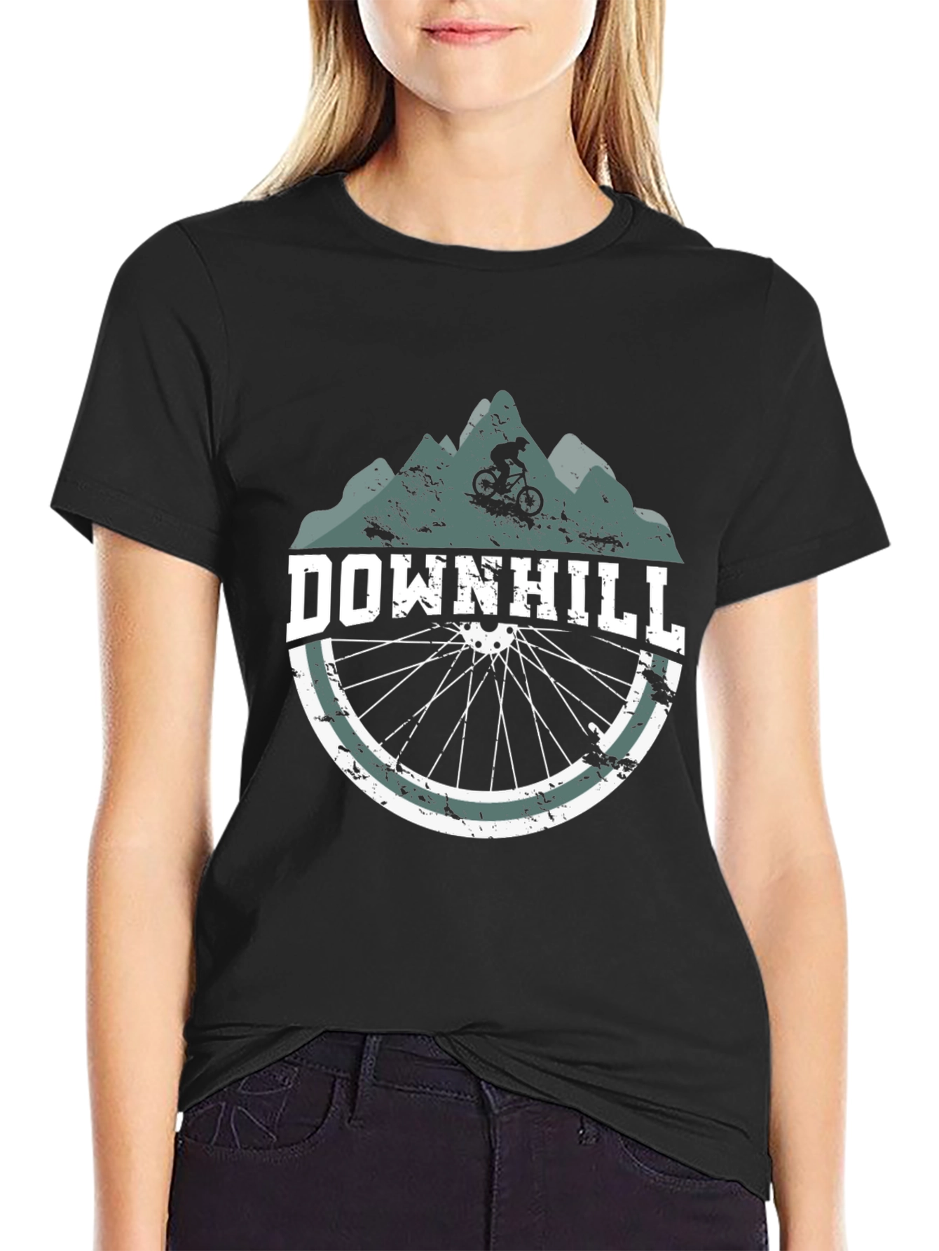 Downhill Mountain Biking T-Shirt