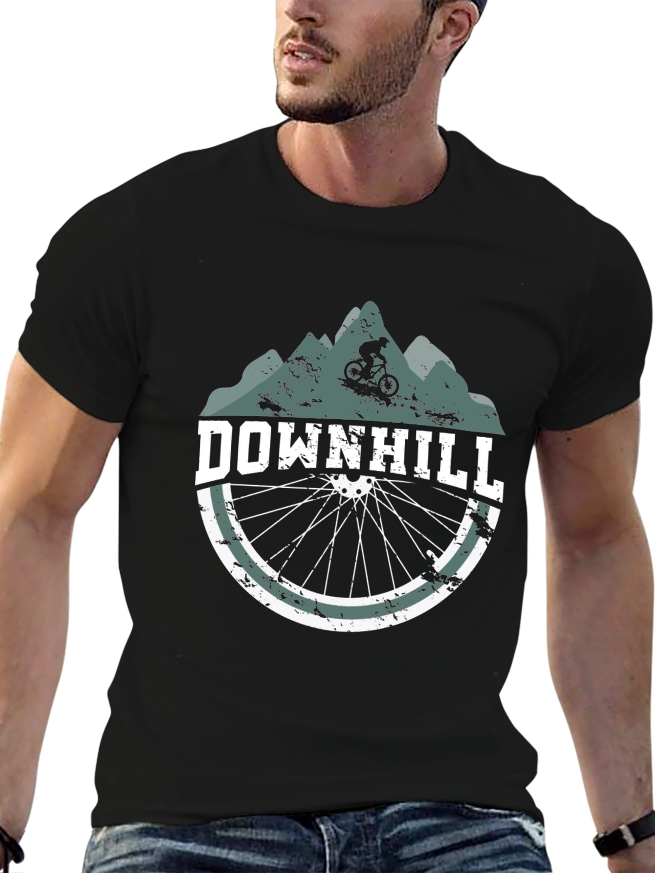 Downhill Mountain Biking T-Shirt