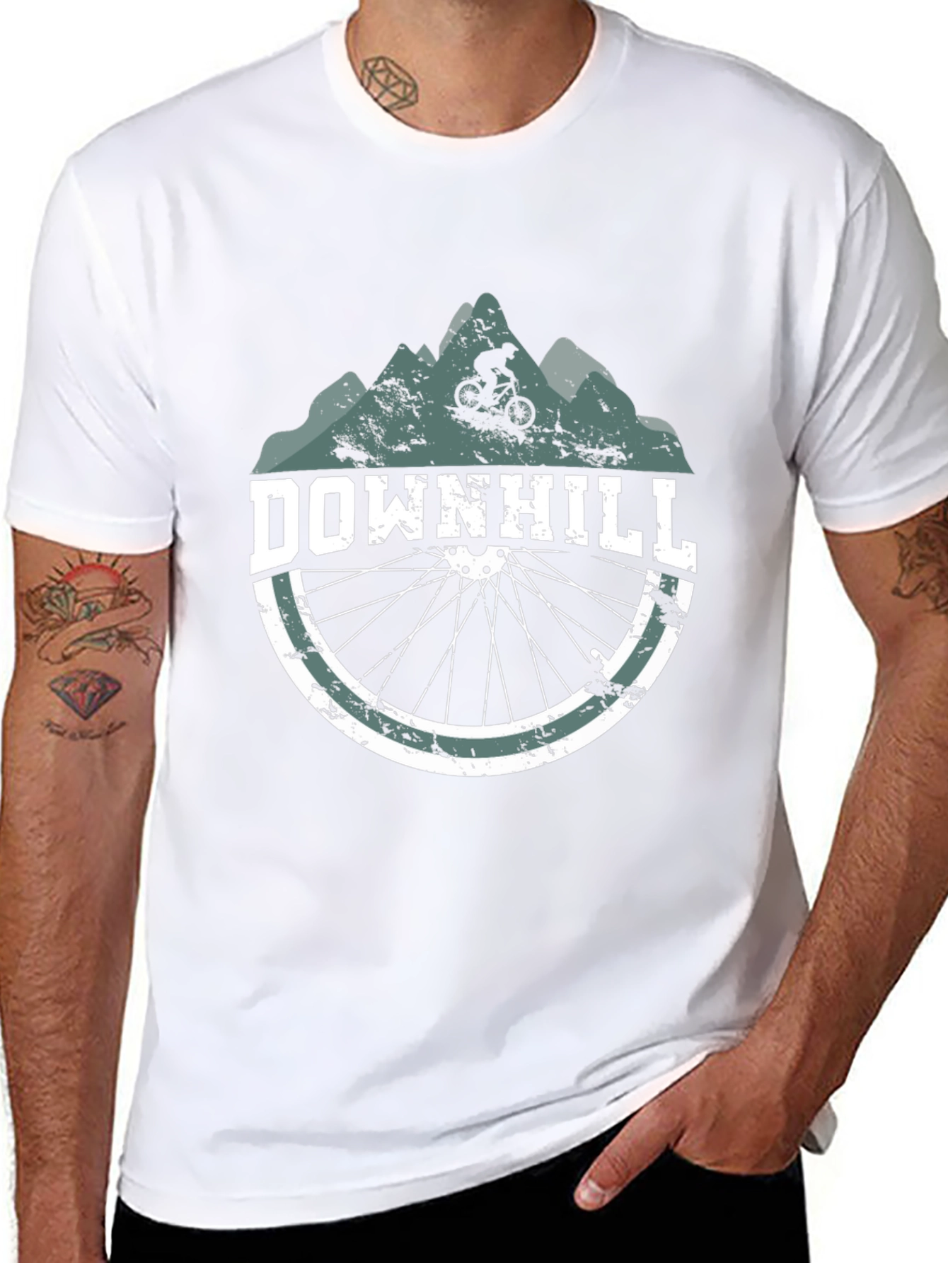 Downhill Mountain Biking T-Shirt