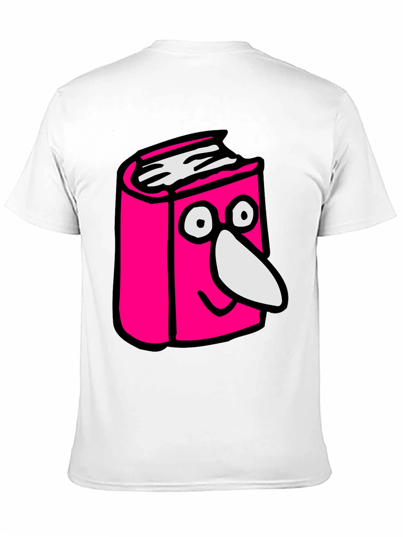 Cartoon Book T-Shirt - Novelty Graphic Tee