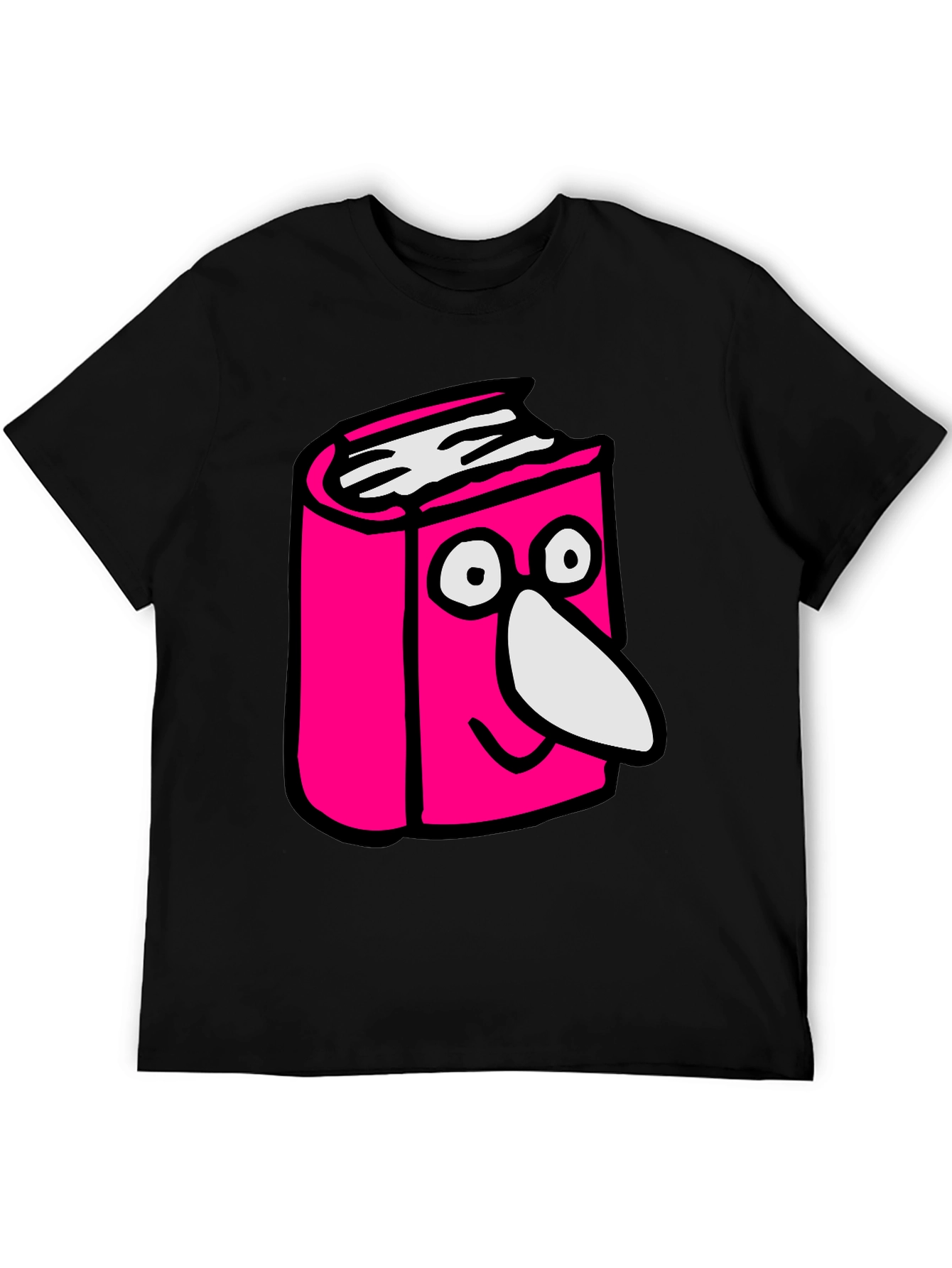 Cartoon Book T-Shirt - Novelty Graphic Tee