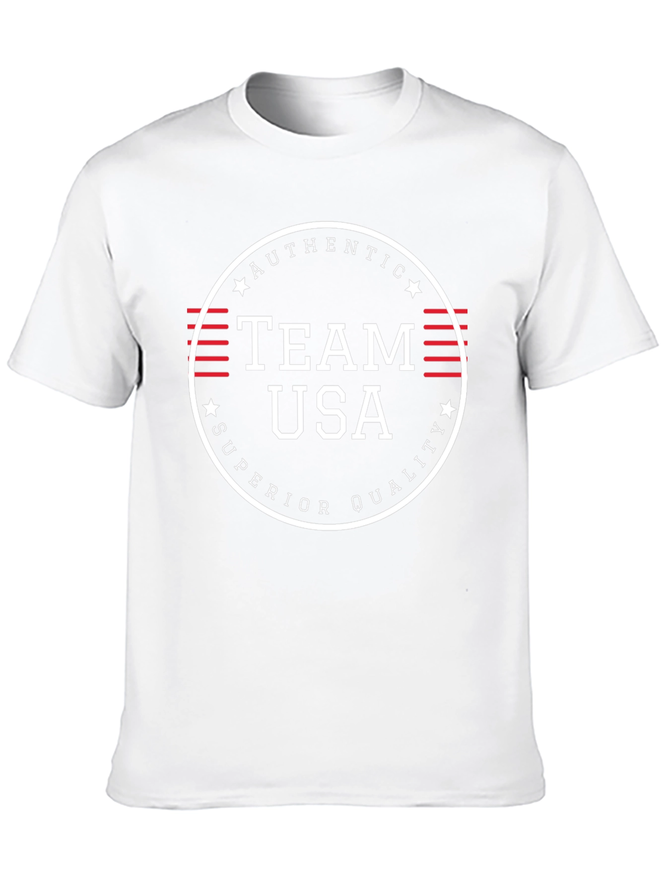 Team USA Authentic Superior Quality Black T-Shirt