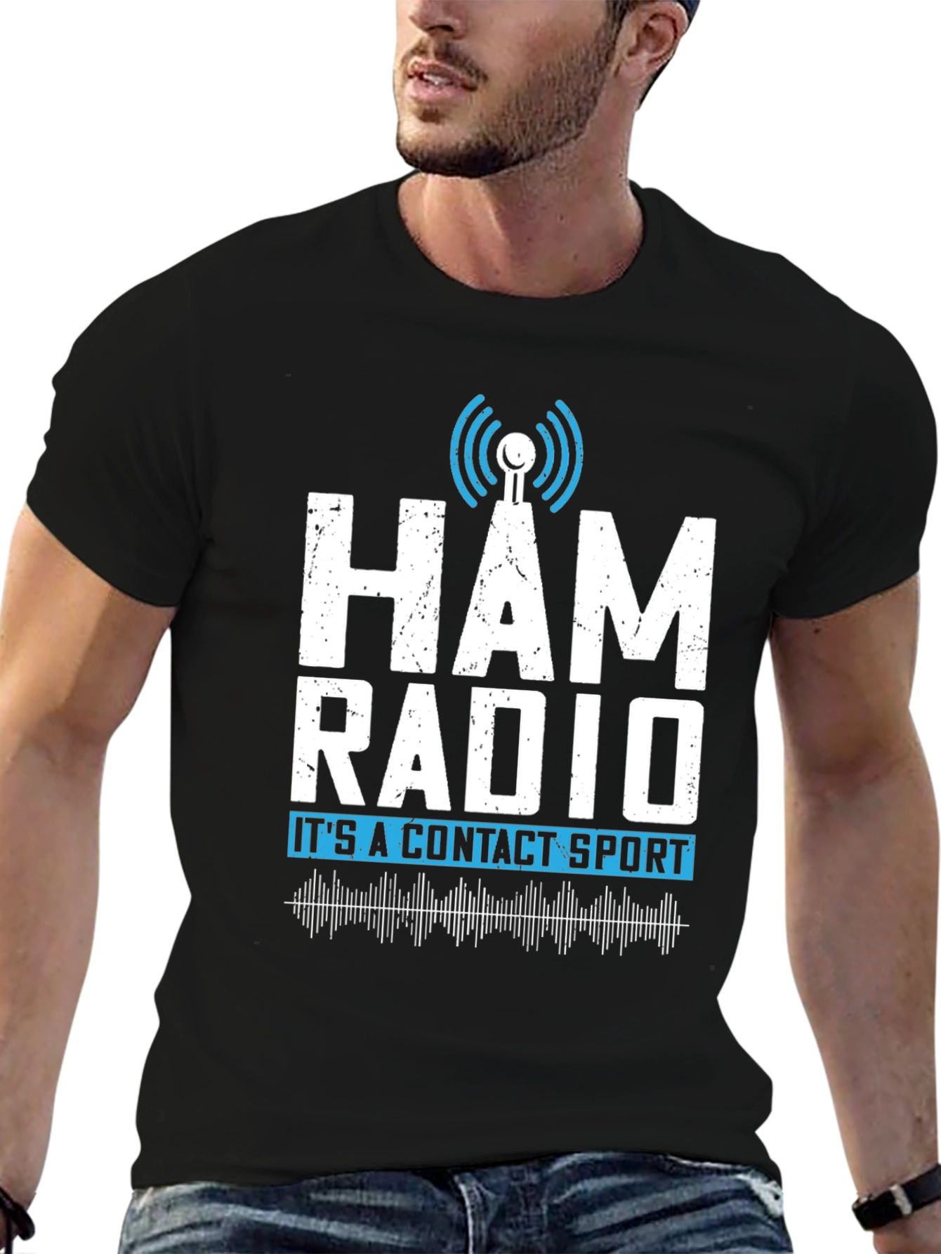 Ham Radio Operator Contact Sport T-Shirt