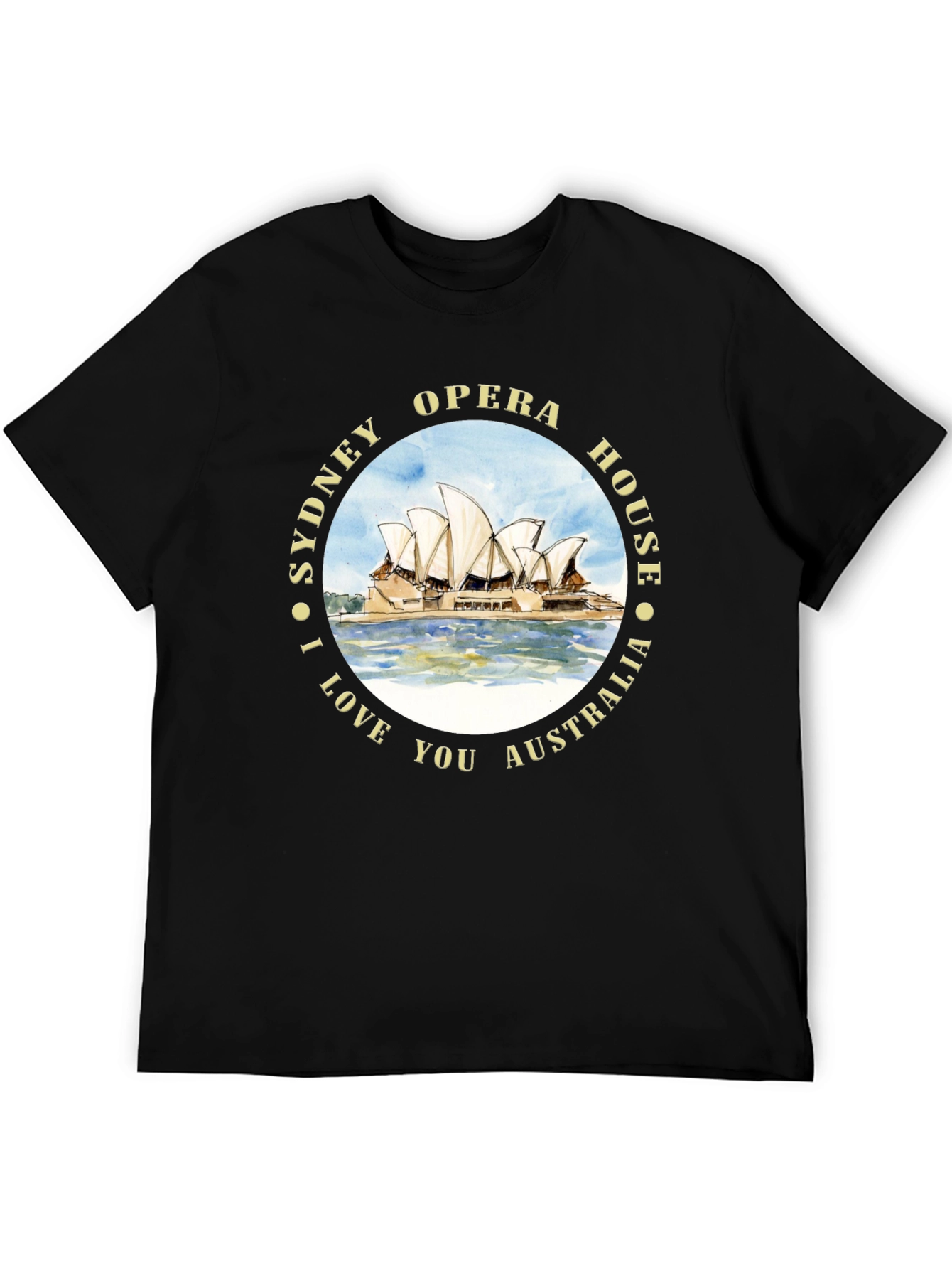 Sydney Opera House T-Shirt - I Love You Australia