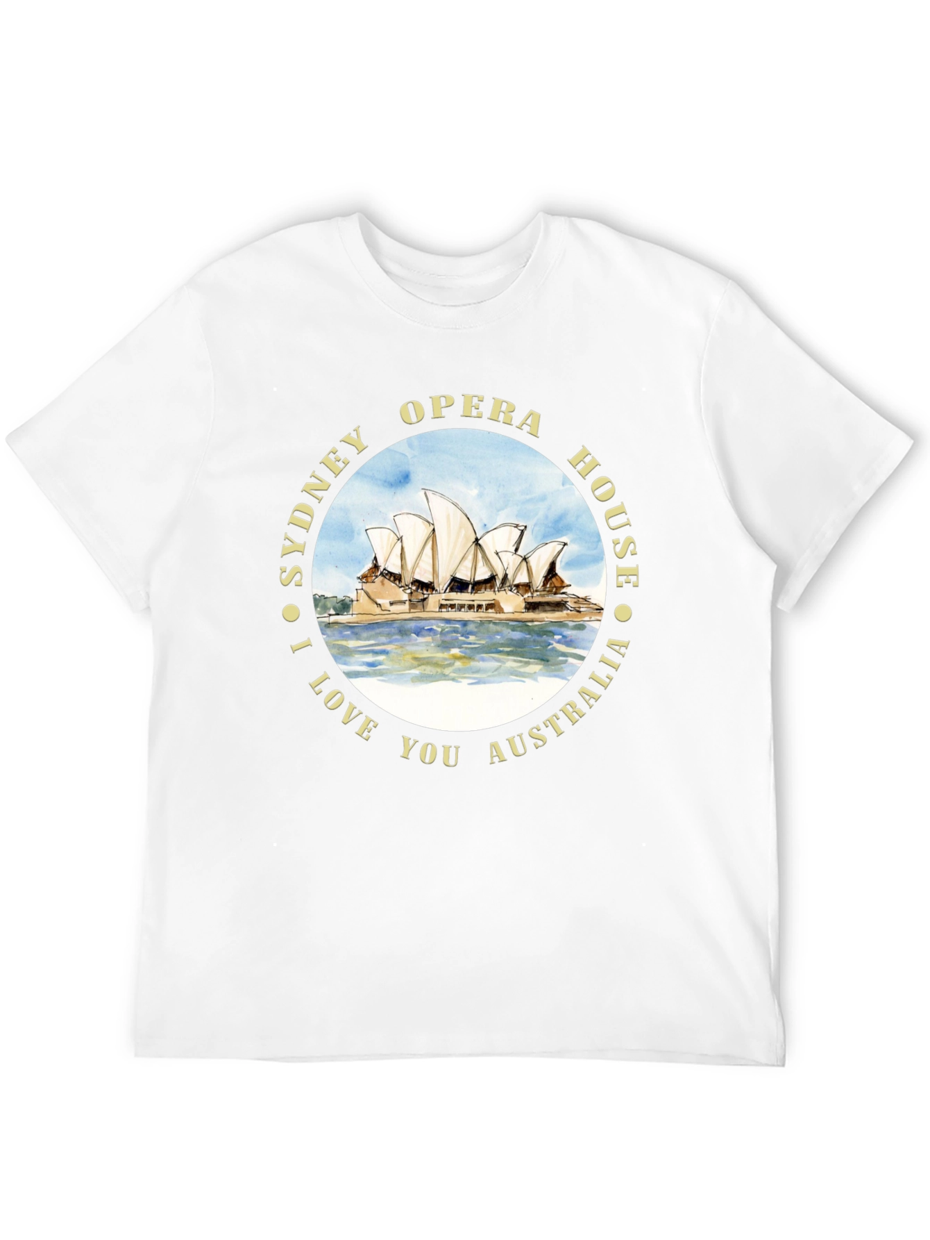 Sydney Opera House T-Shirt - I Love You Australia