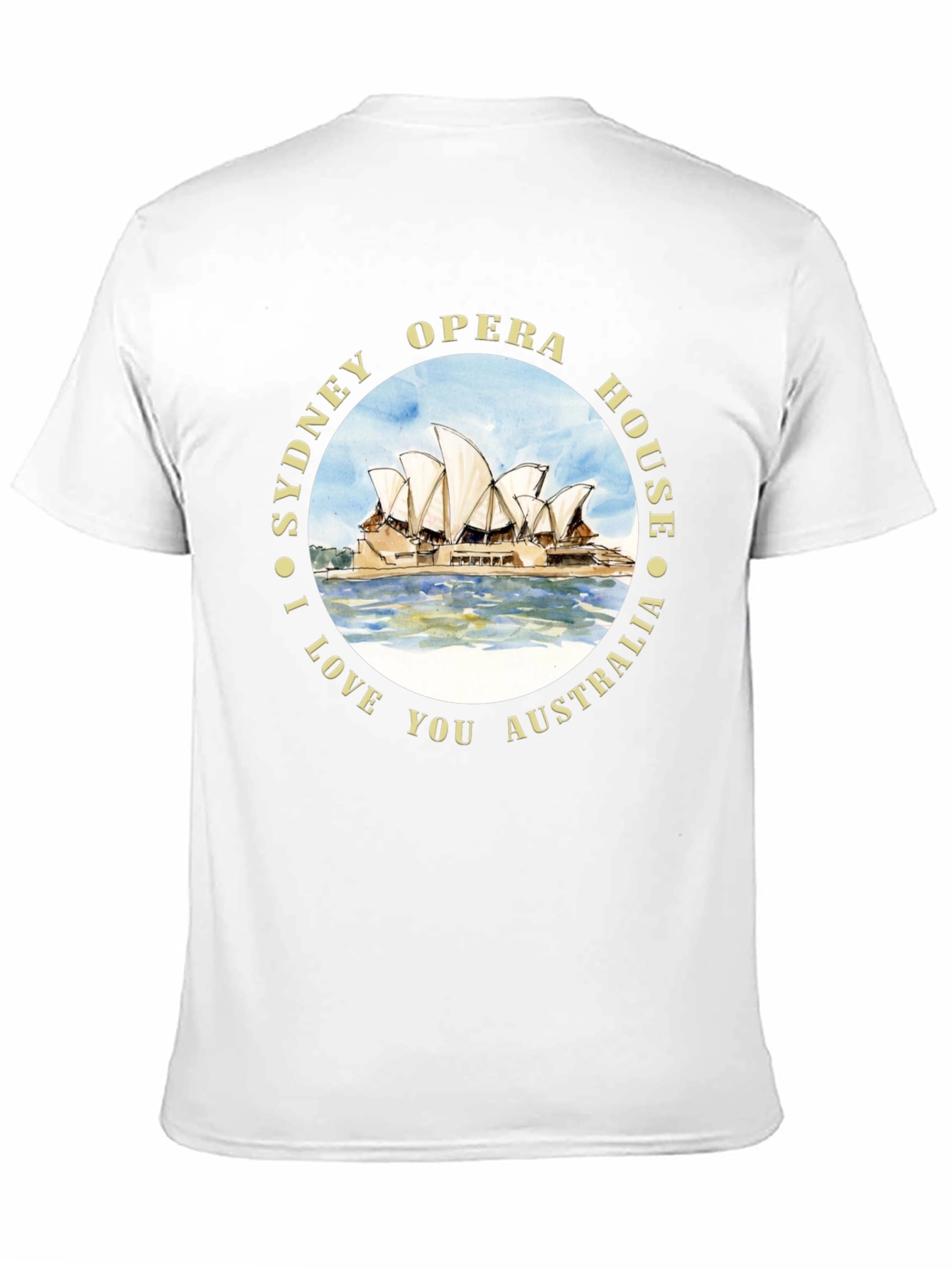 Sydney Opera House T-Shirt - I Love You Australia