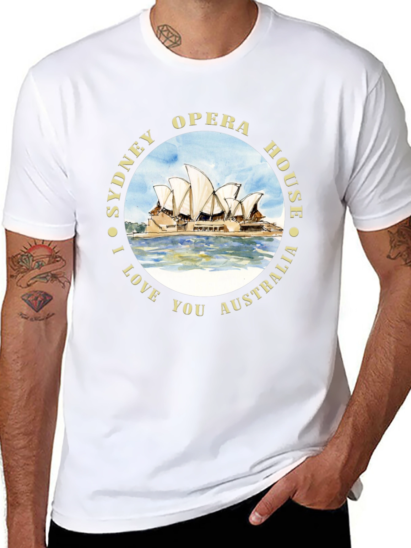 Sydney Opera House T-Shirt - I Love You Australia