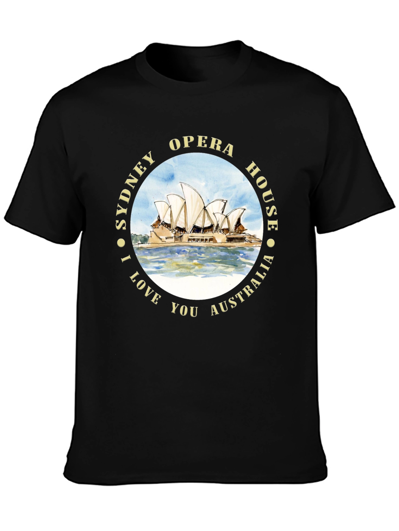 Sydney Opera House T-Shirt - I Love You Australia