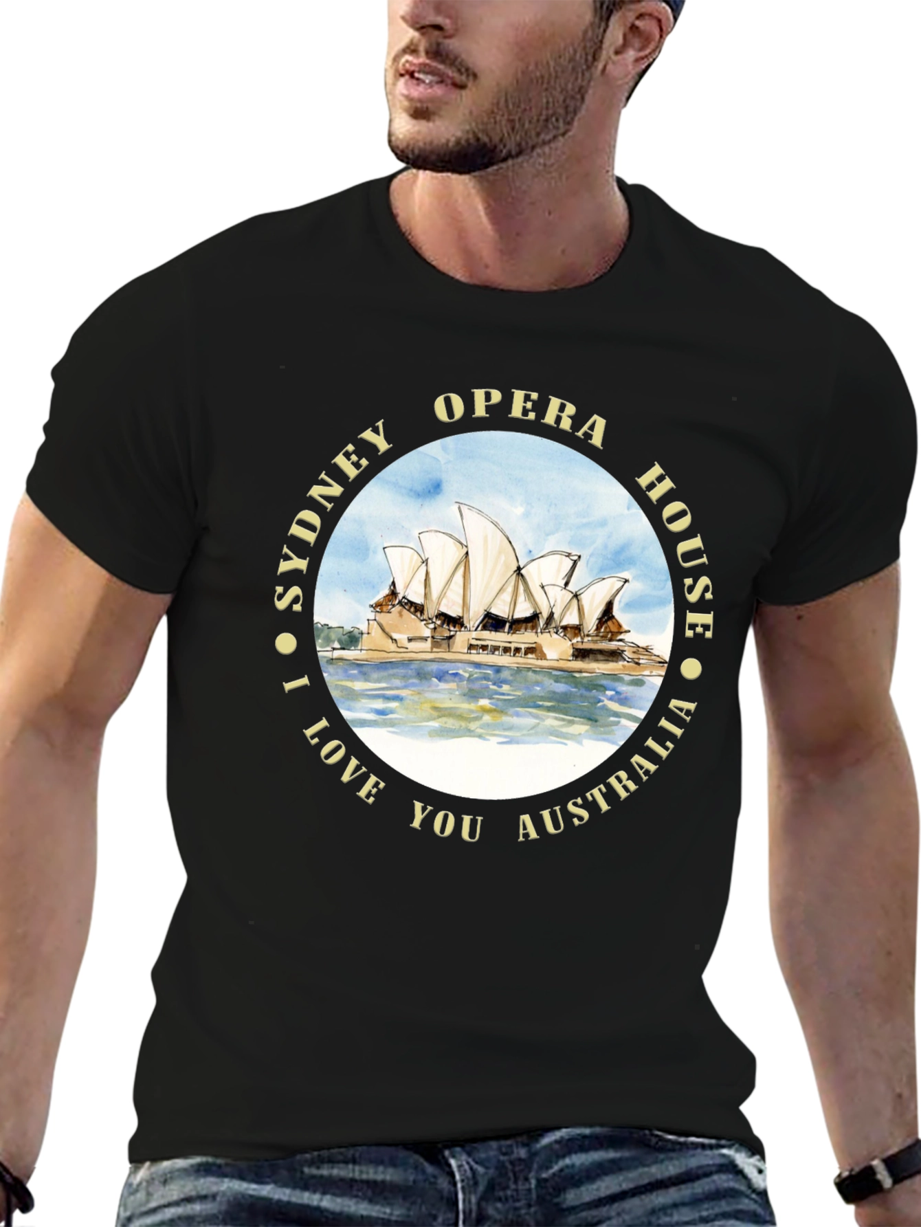Sydney Opera House T-Shirt - I Love You Australia