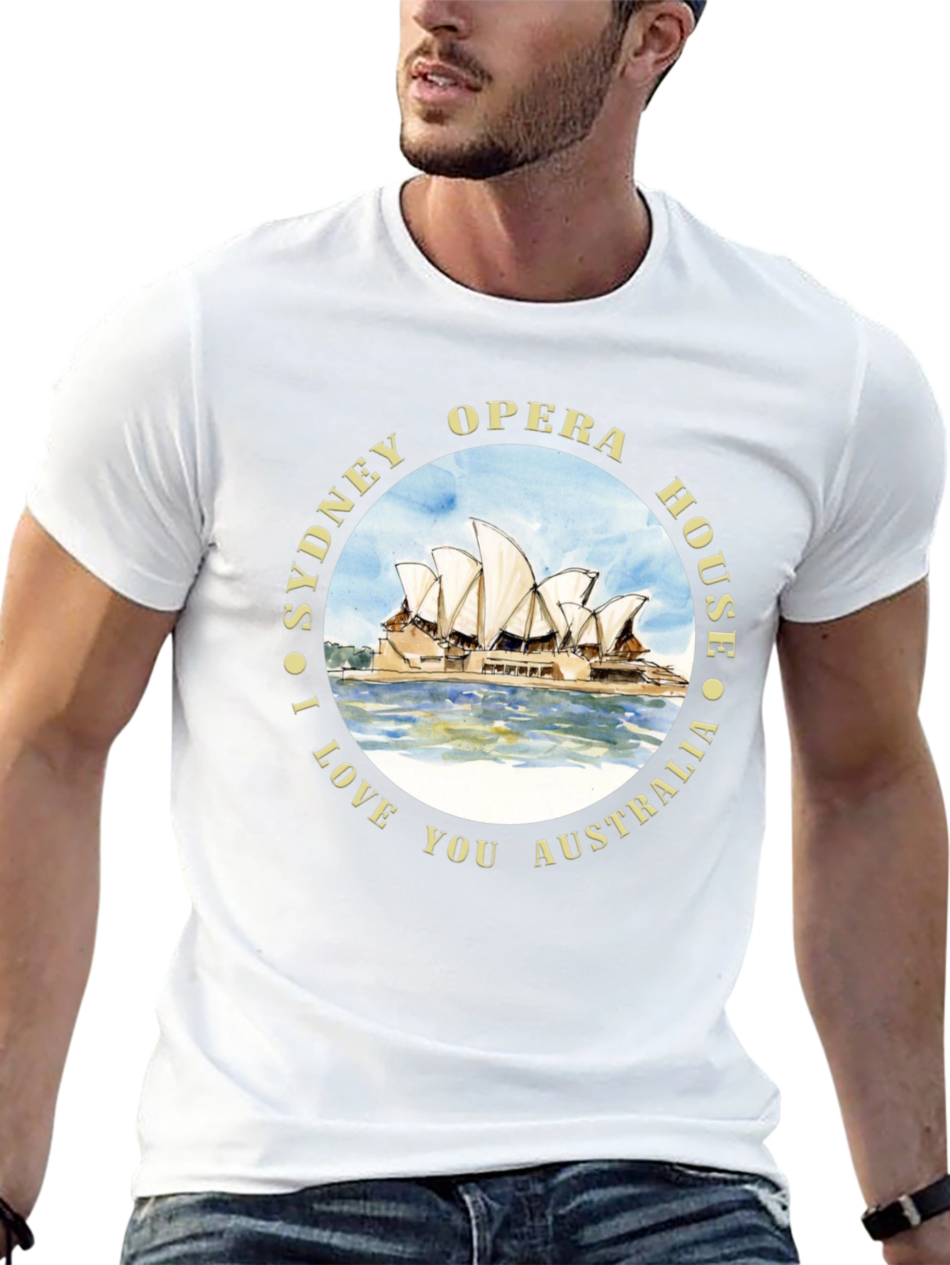 Sydney Opera House T-Shirt - I Love You Australia