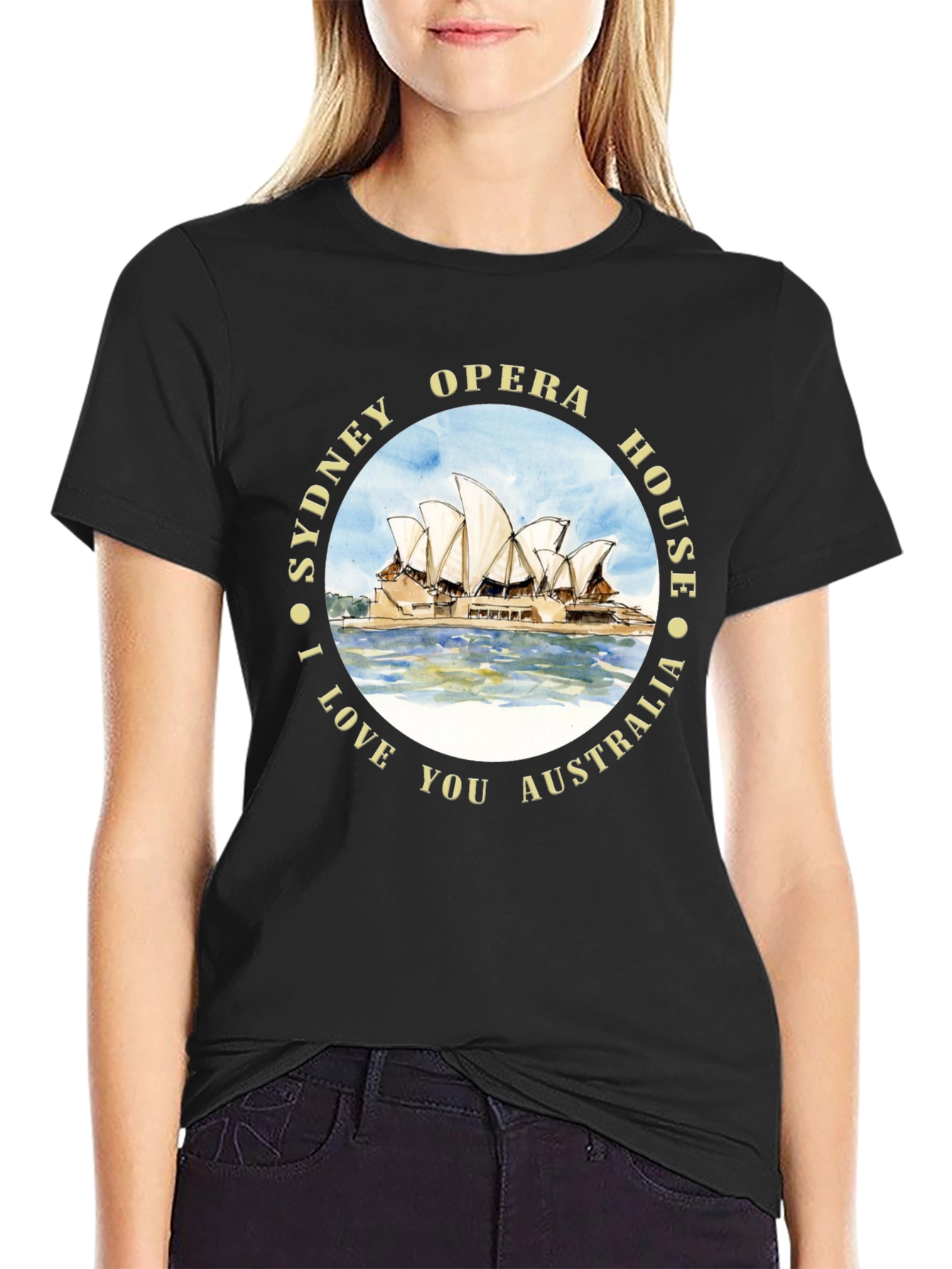 Sydney Opera House T-Shirt - I Love You Australia
