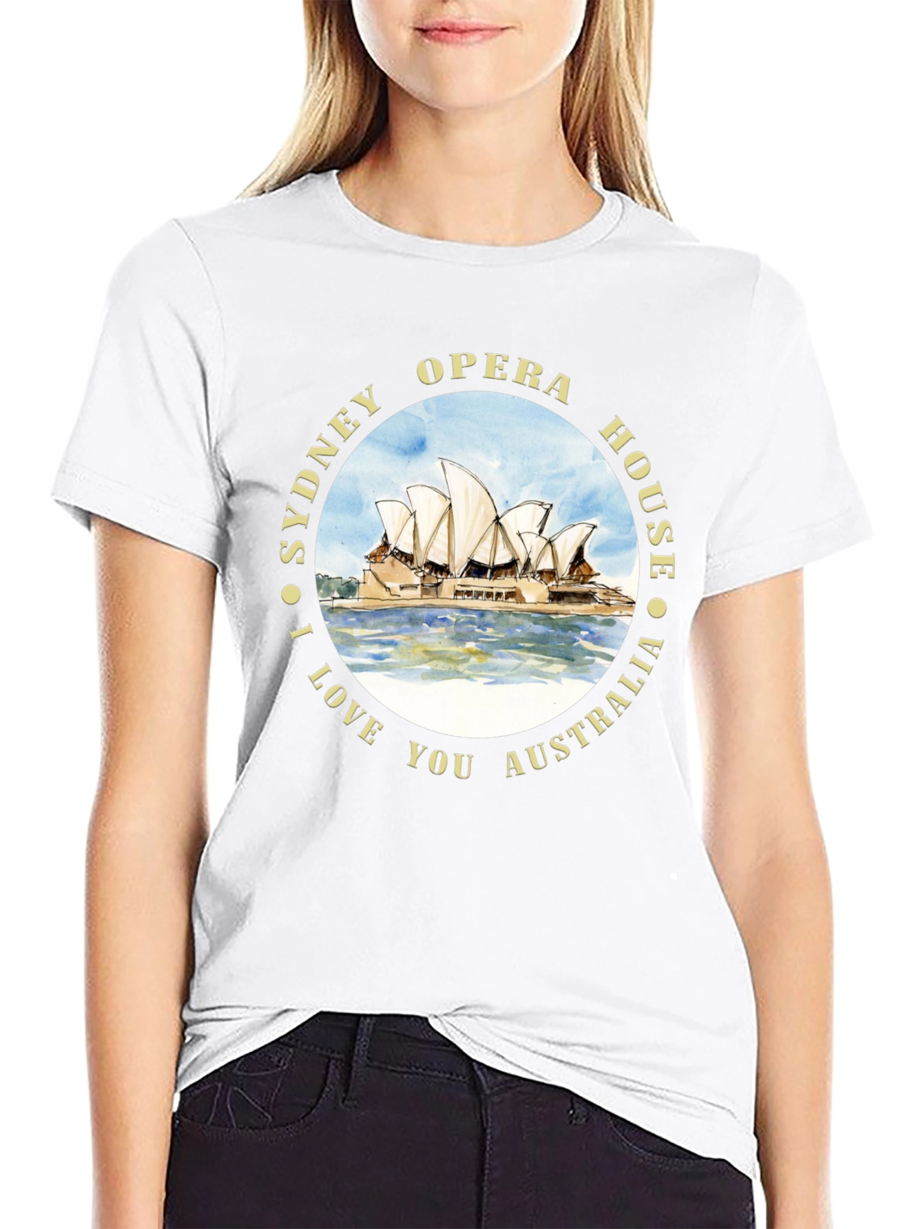 Sydney Opera House T-Shirt - I Love You Australia