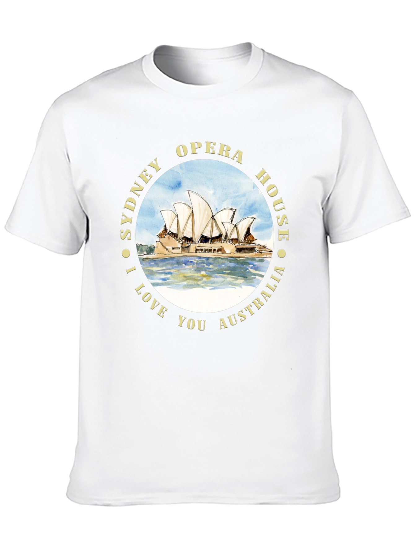 Sydney Opera House T-Shirt - I Love You Australia