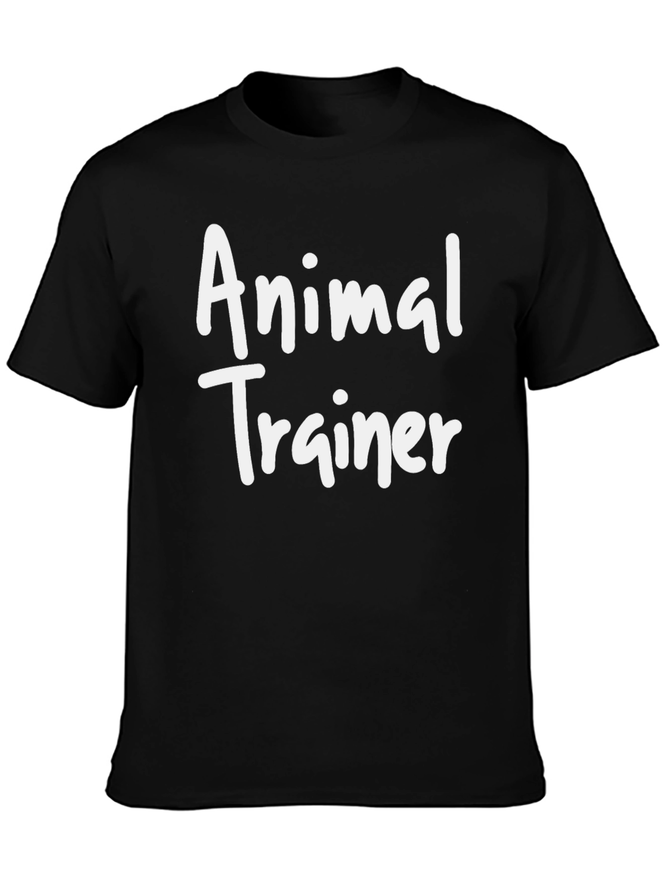 Animal Trainer T-Shirt - Black Graphic Tee