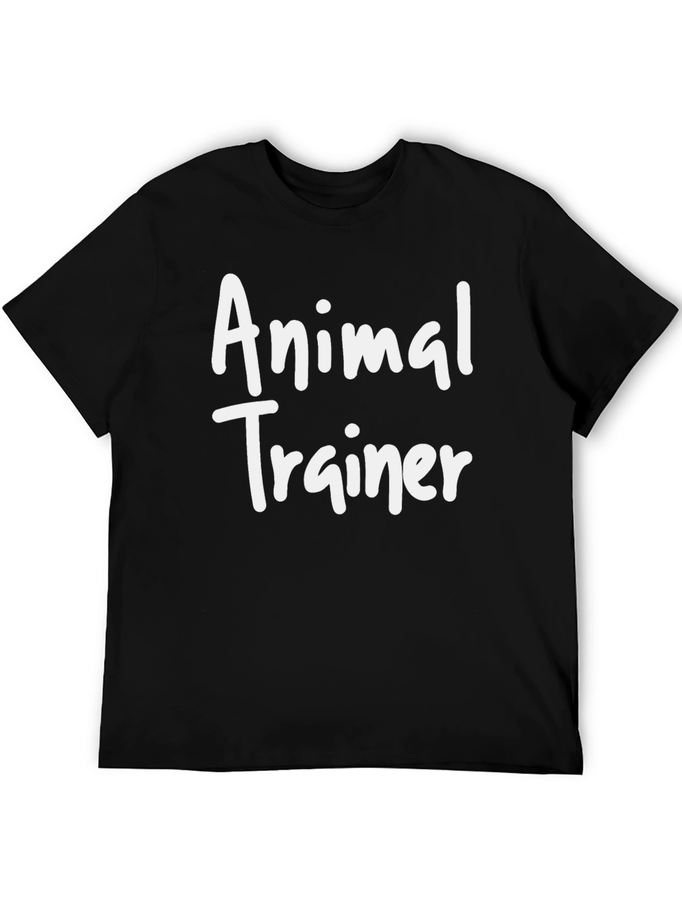 Animal Trainer T-Shirt - Black Graphic Tee