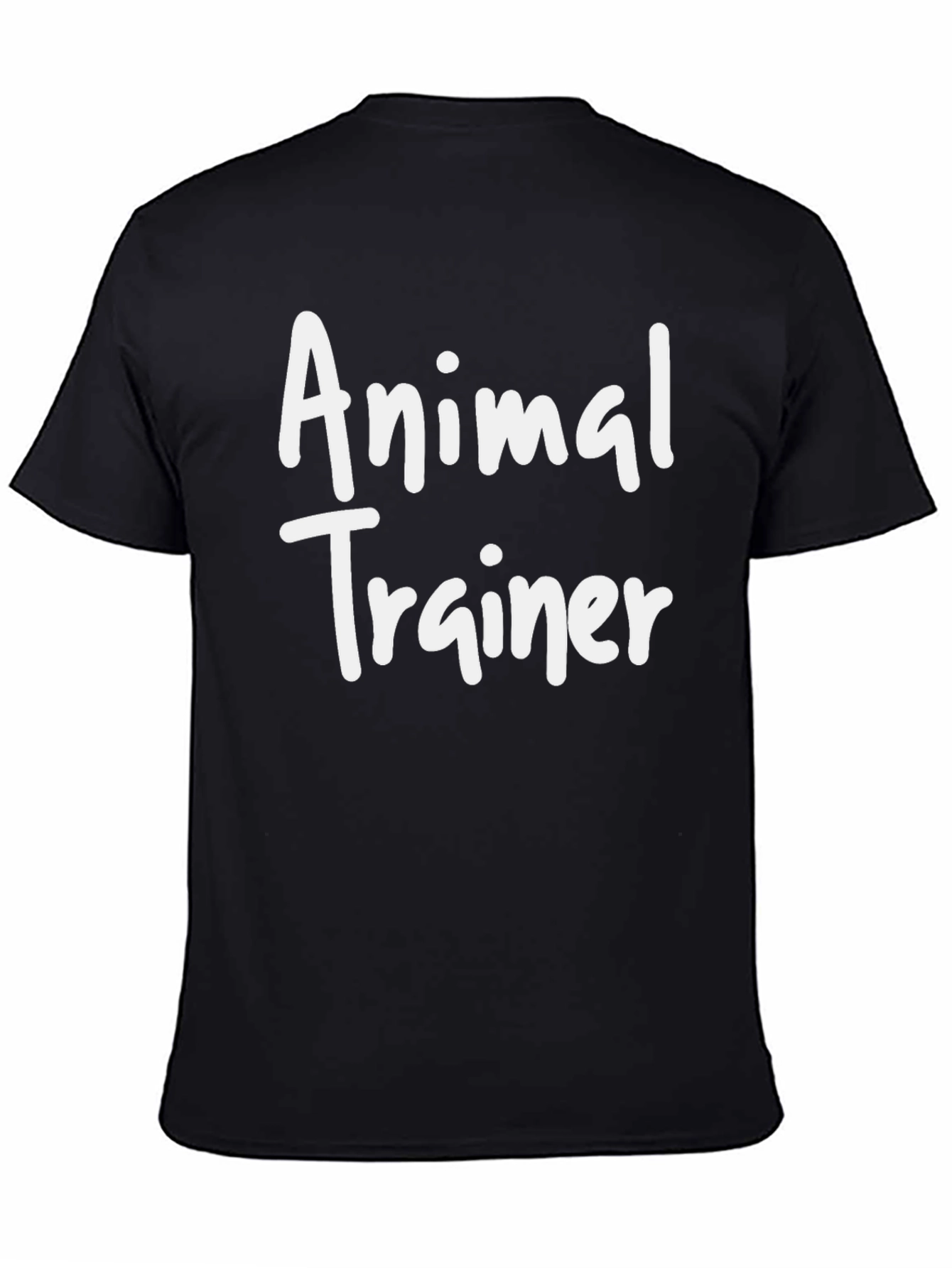 Animal Trainer T-Shirt - Black Graphic Tee