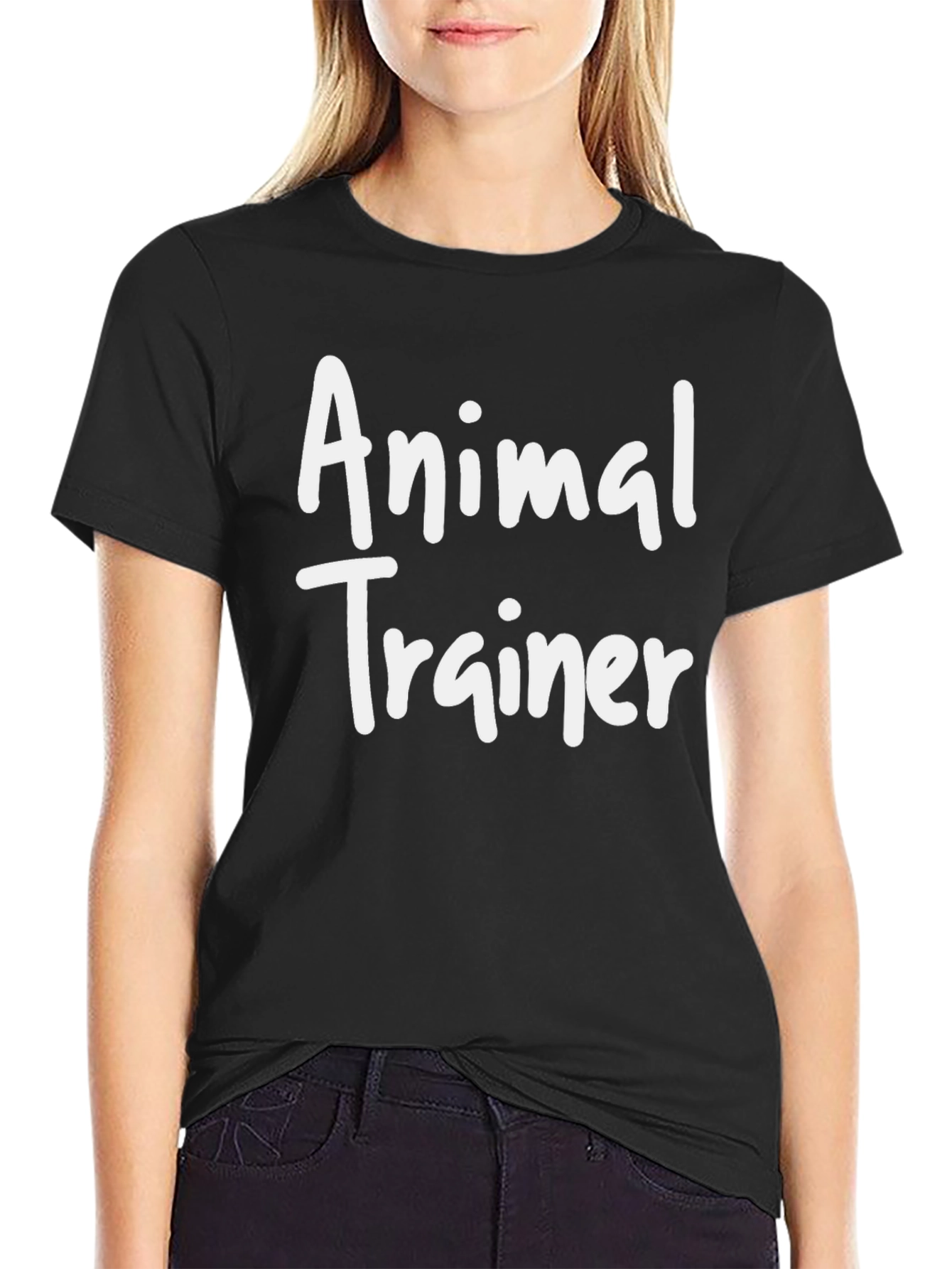 Animal Trainer T-Shirt - Black Graphic Tee