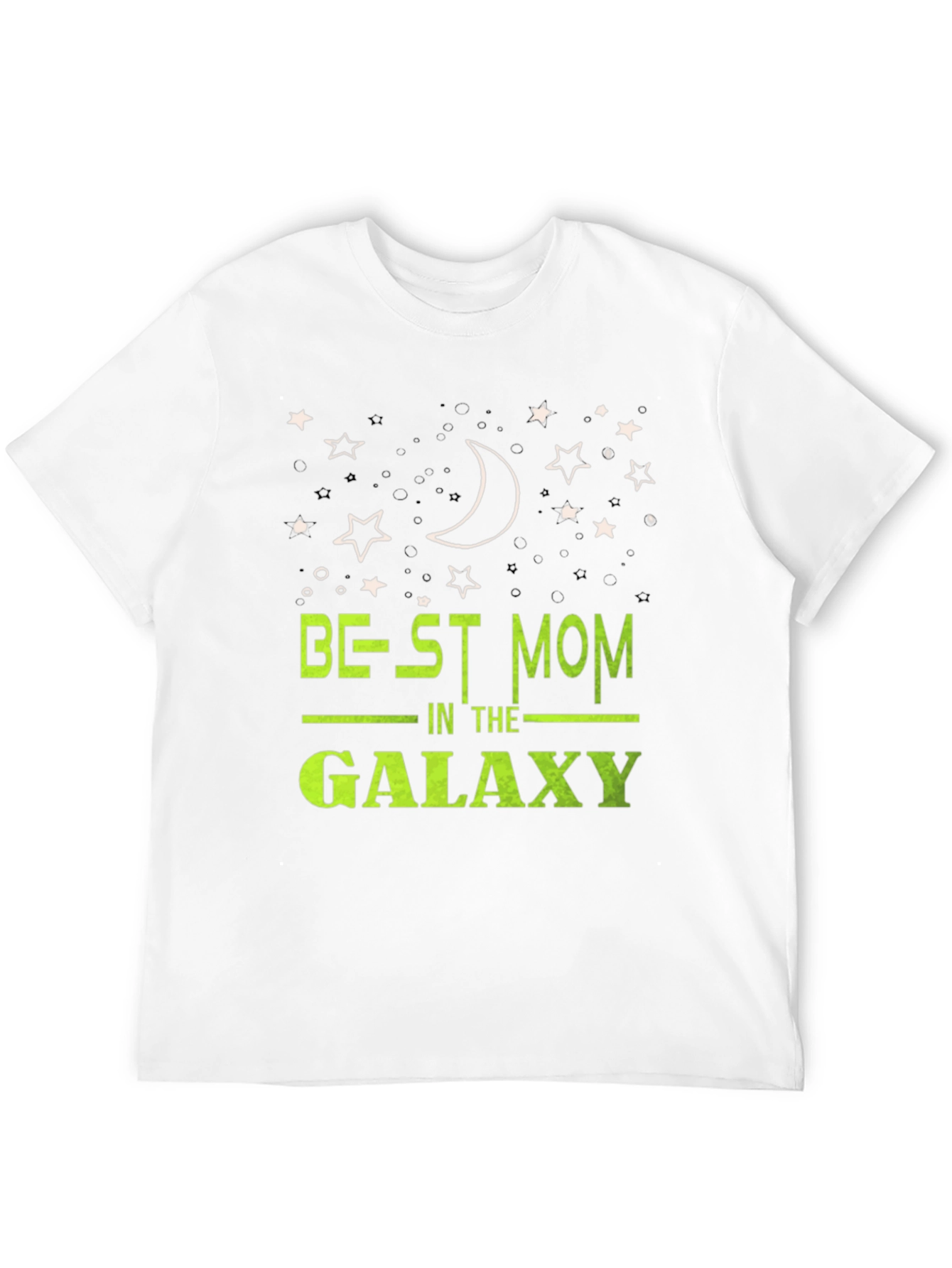 Best Mom in the Galaxy Black T-Shirt