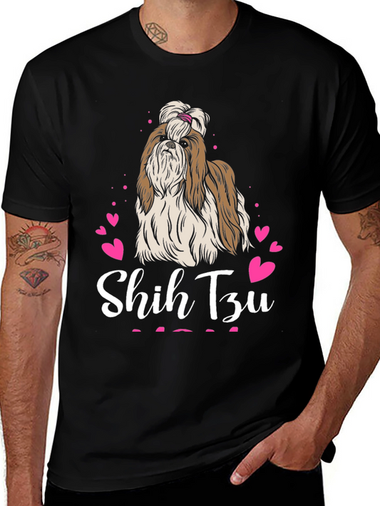 Shih Tzu Hearts T-Shirt – Cute Dog Lover Tee