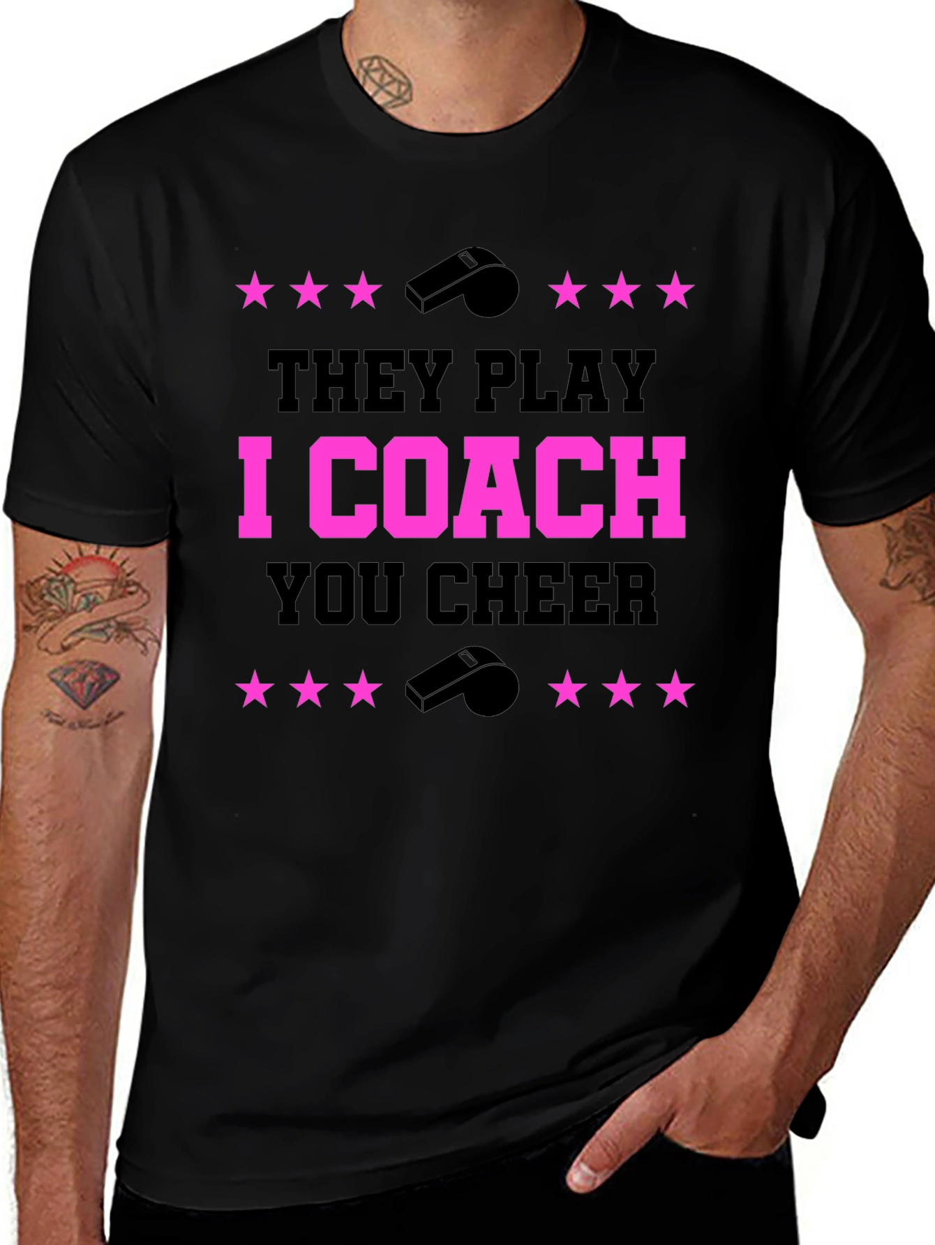 They Play I Coach You Cheer T-Shirt